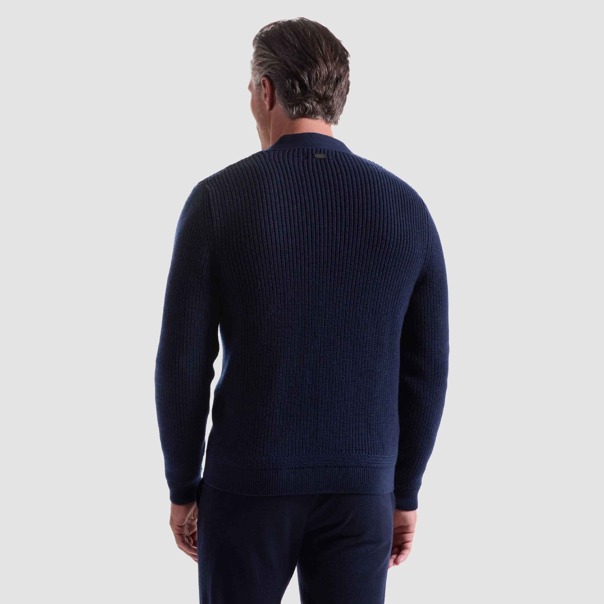 Rib Knit Cardigan Sweater