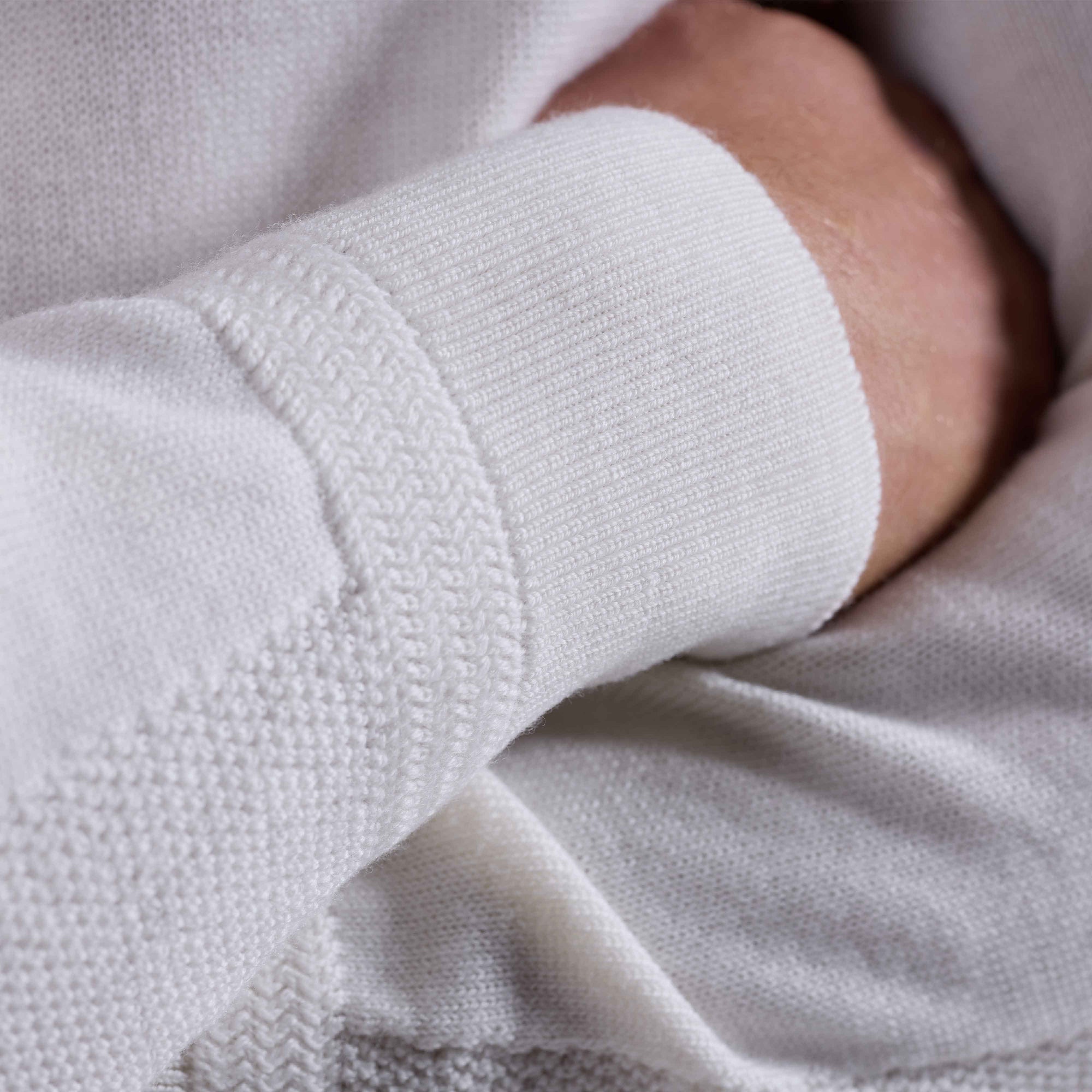 Melange Quarter Zip Mock Neck Sweater