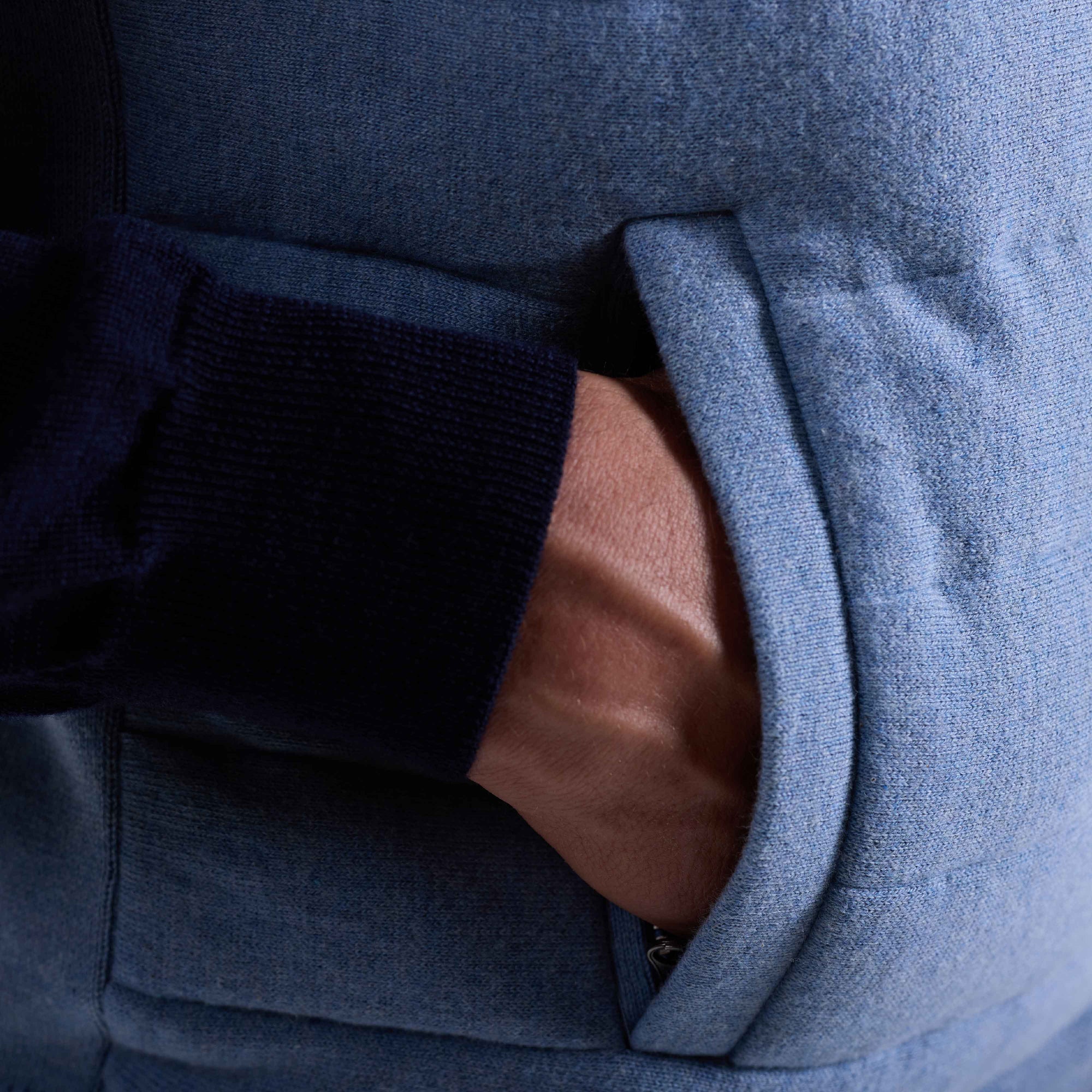 Melange Quilted Sweater Vest