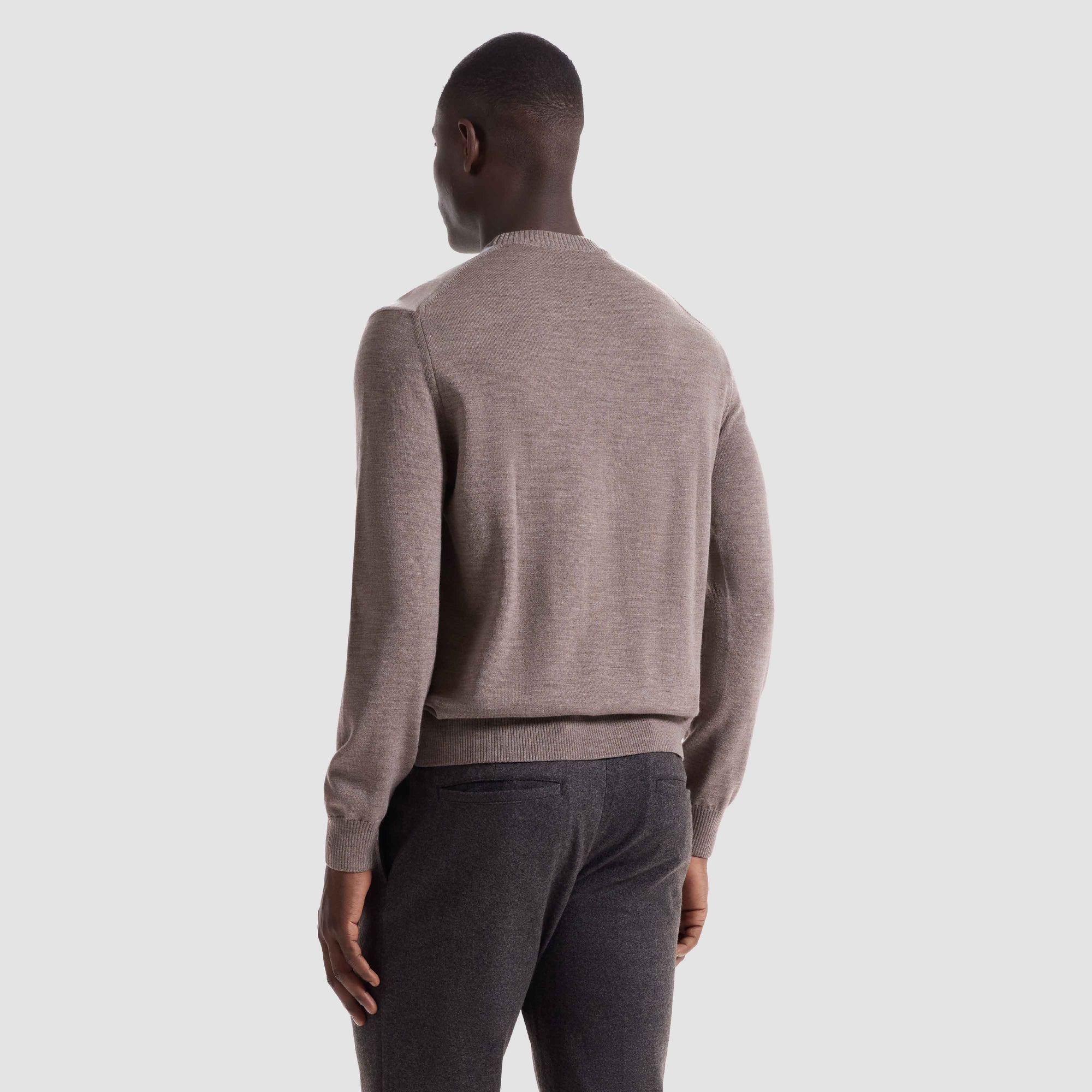 Geometric Crewneck Sweater