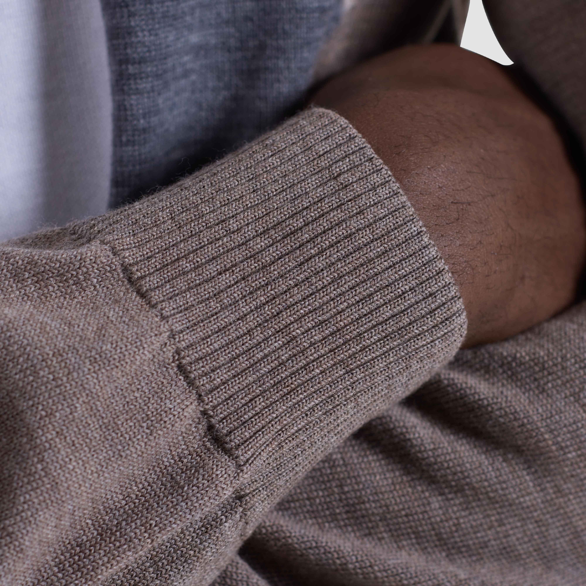 Geometric Crewneck Sweater