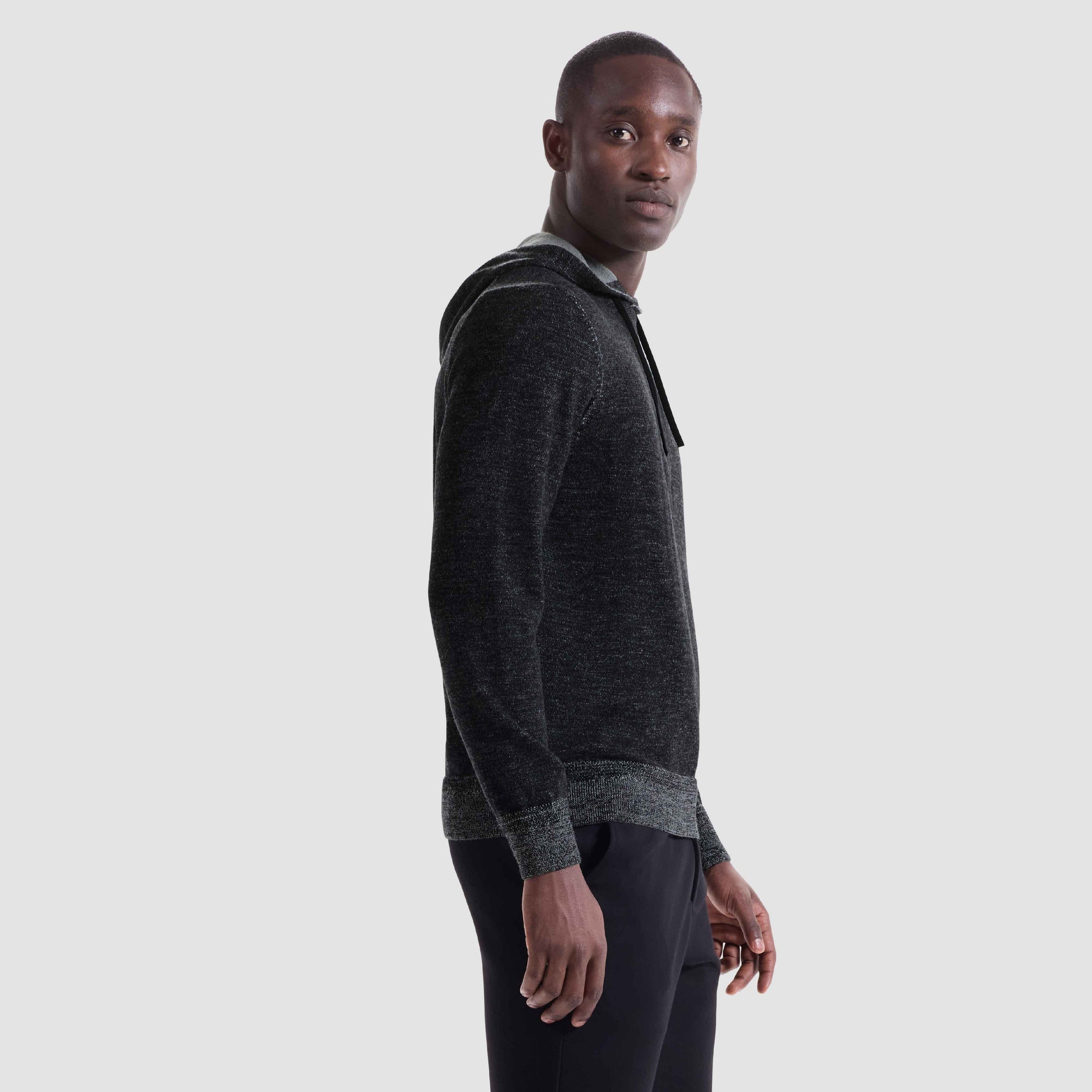 Melange Hoodie Sweater