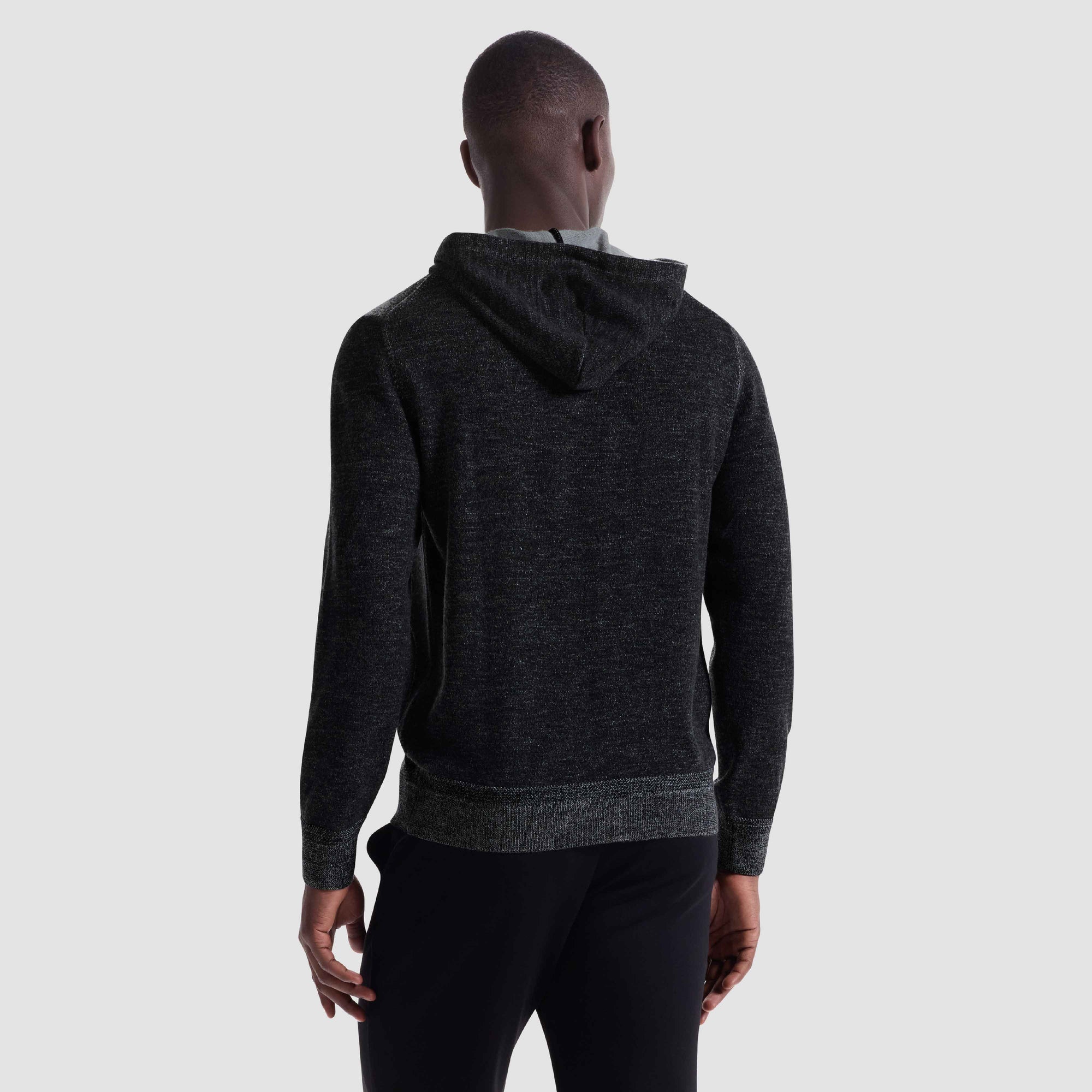Melange Hoodie Sweater