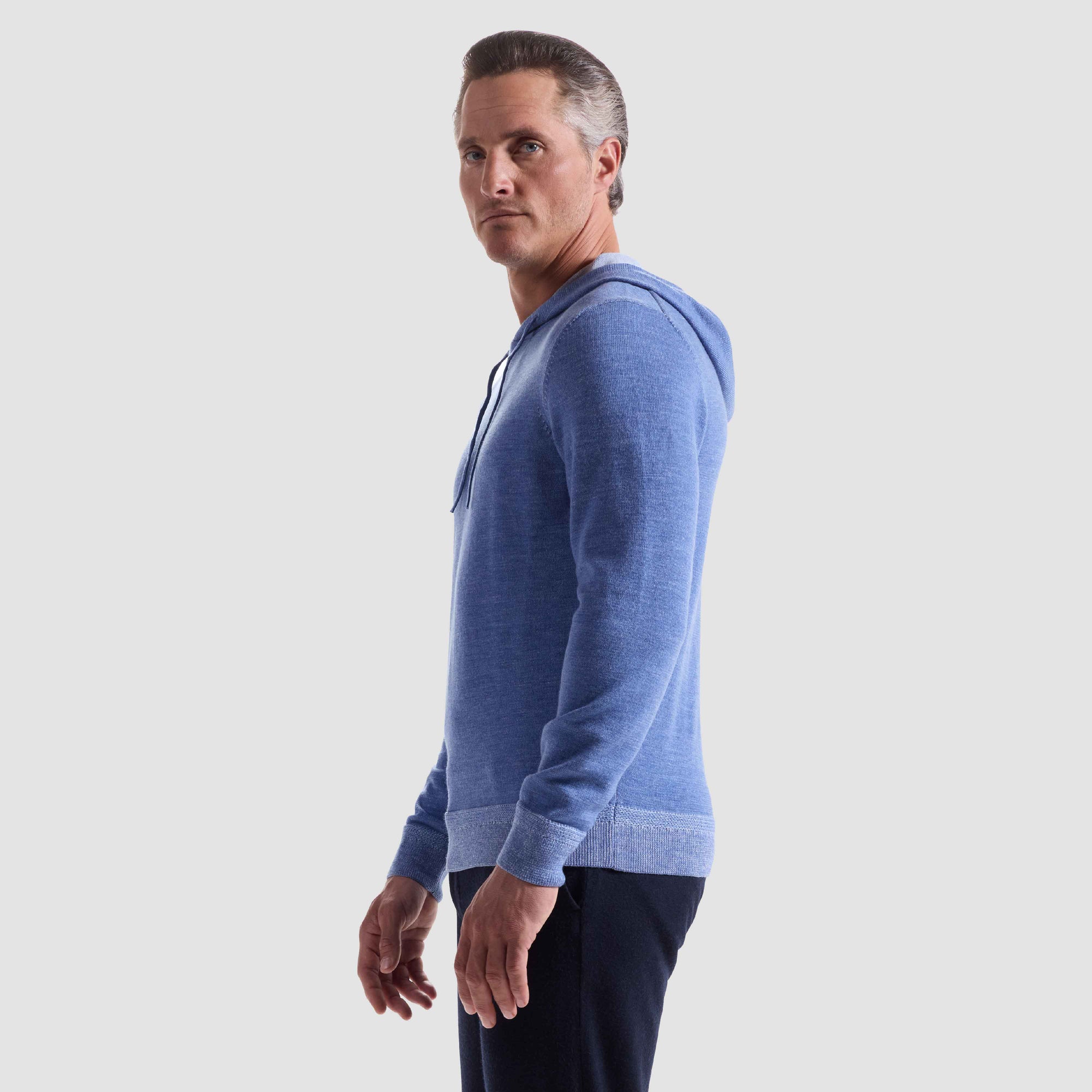 Melange Hoodie Sweater