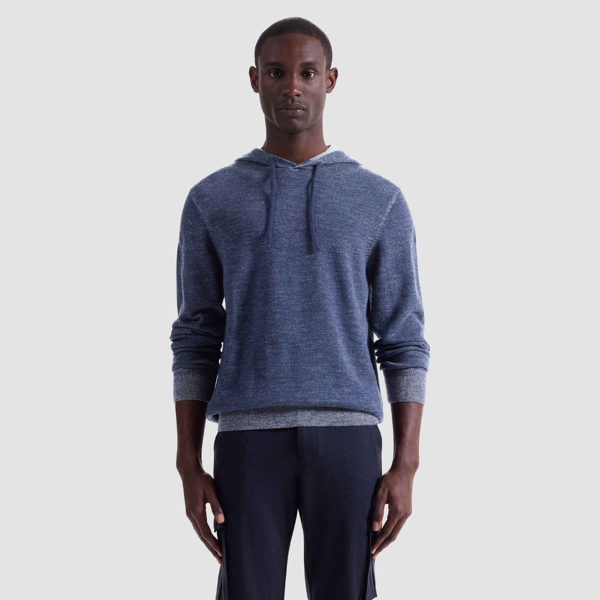 Melange Hoodie Sweater