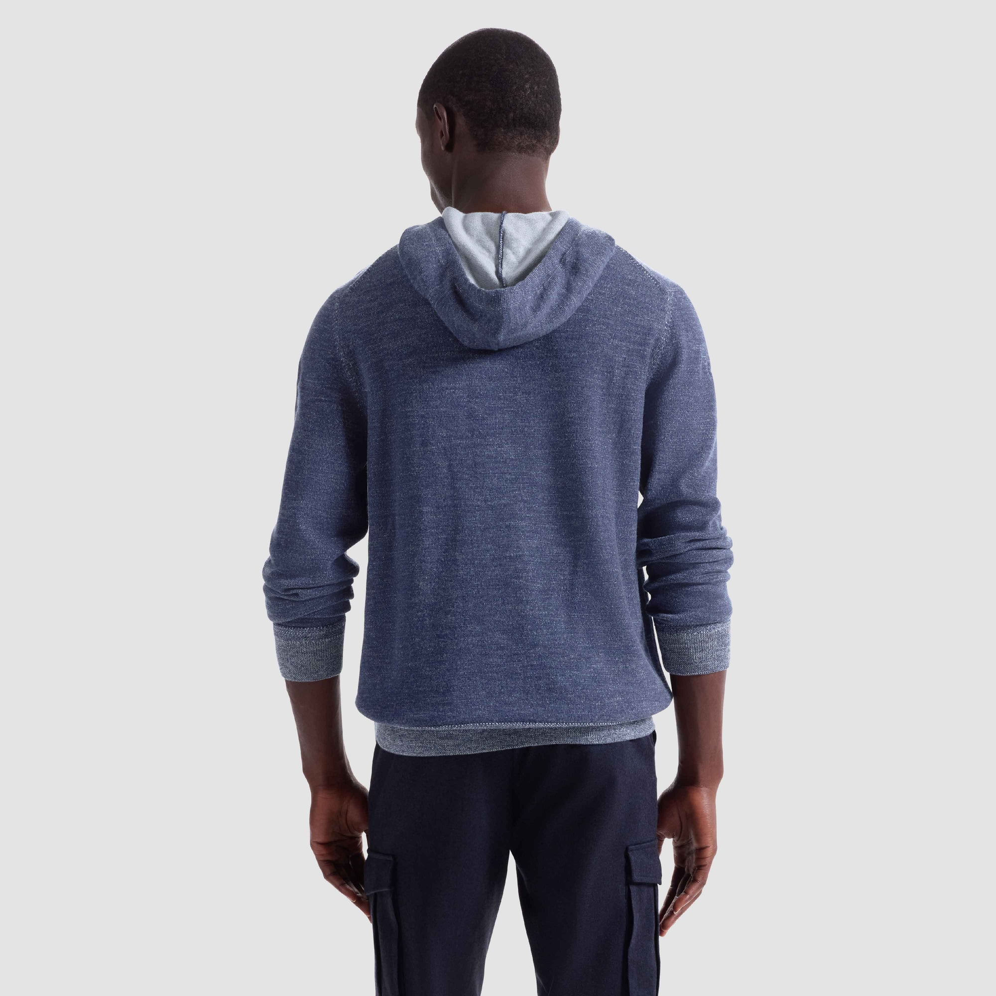 Melange Hoodie Sweater