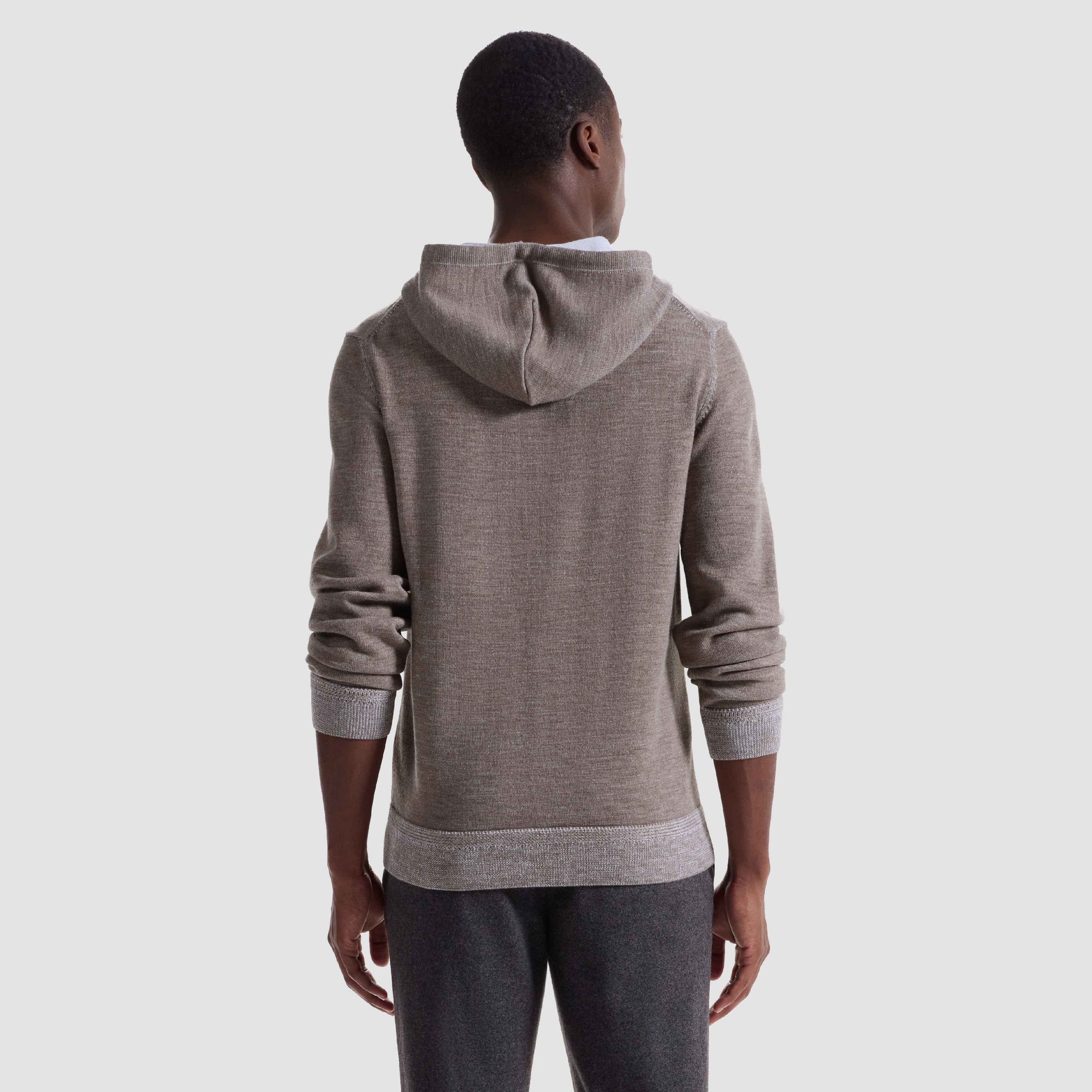 Melange Hoodie Sweater