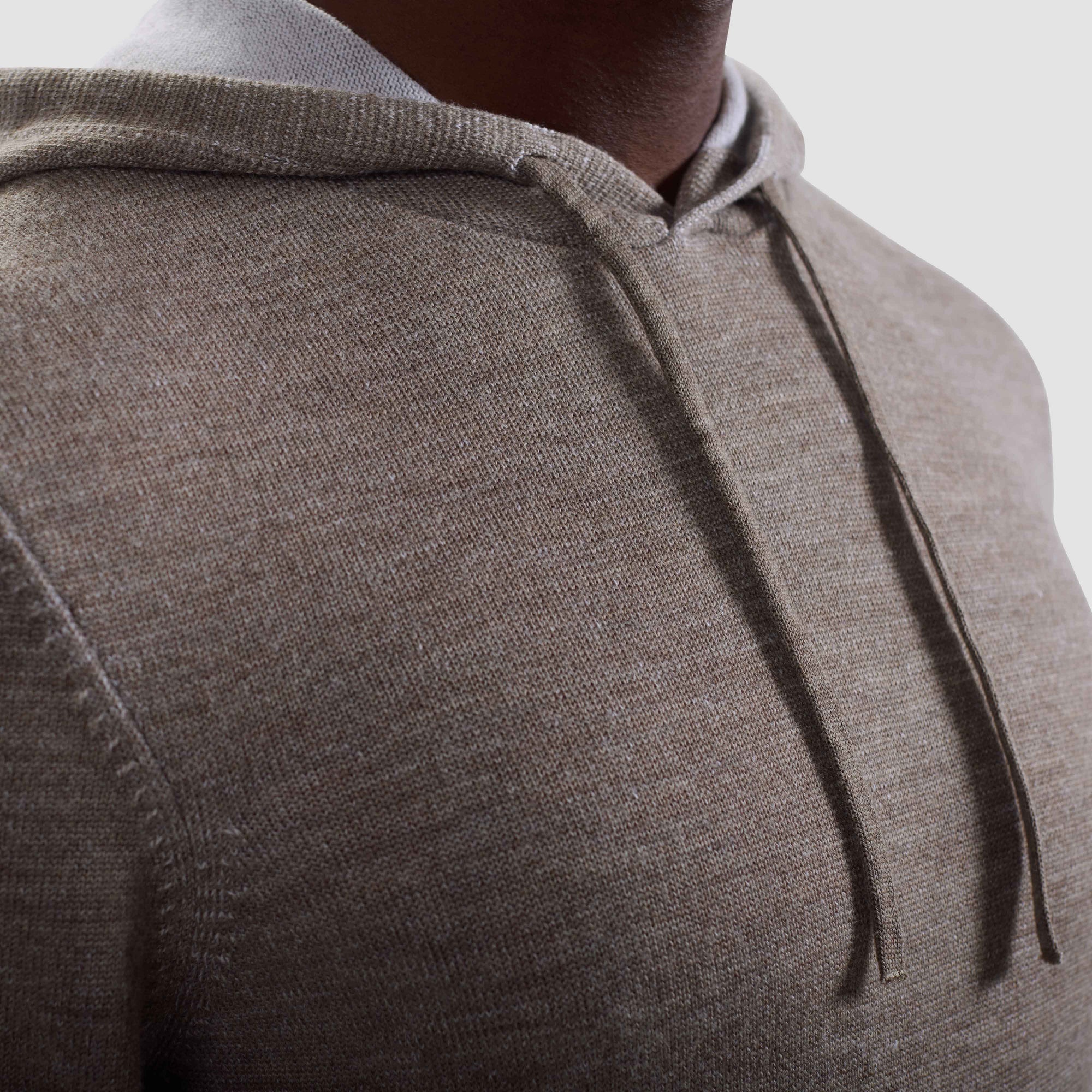 Melange Hoodie Sweater