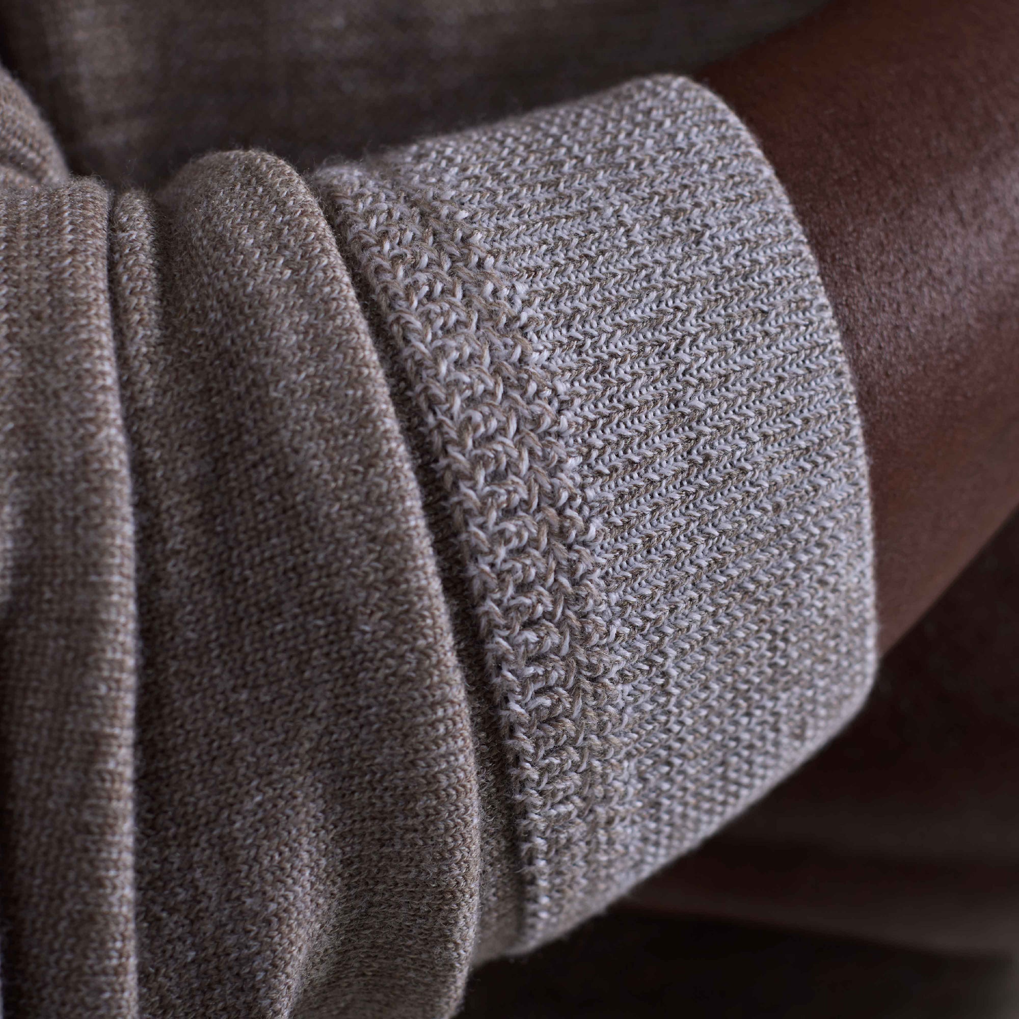 Melange Hoodie Sweater