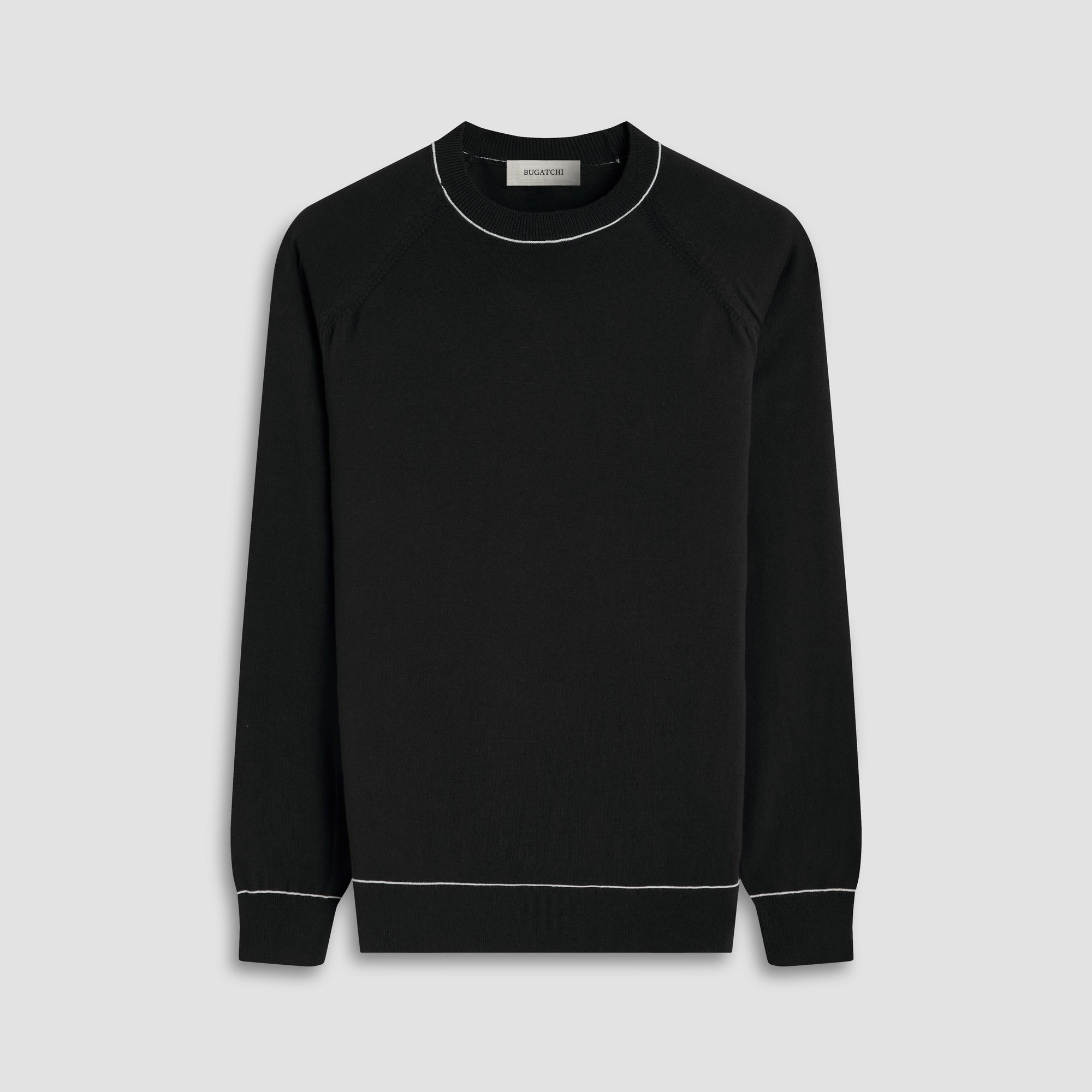 Solid Crewneck Sweater