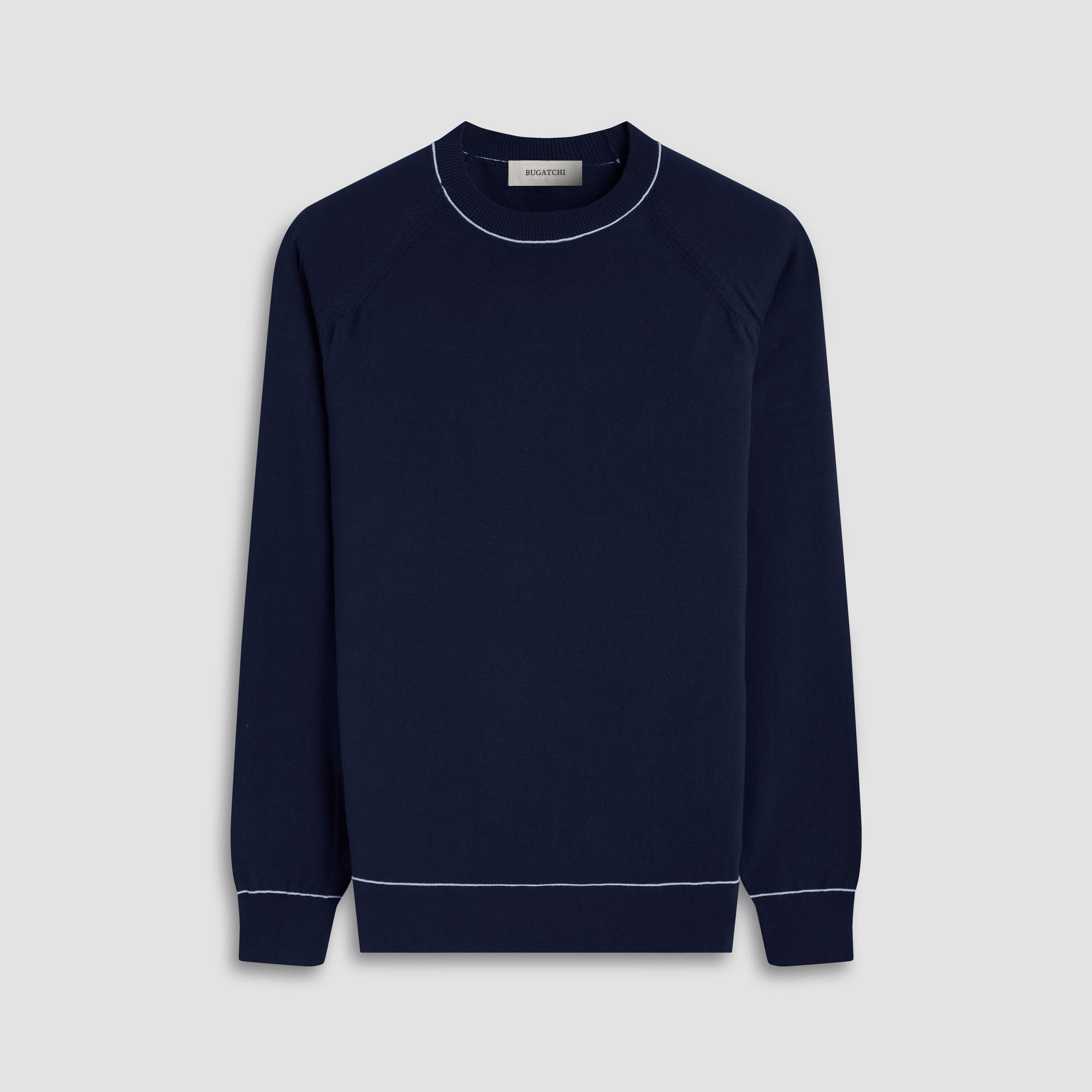 Solid Crewneck Sweater