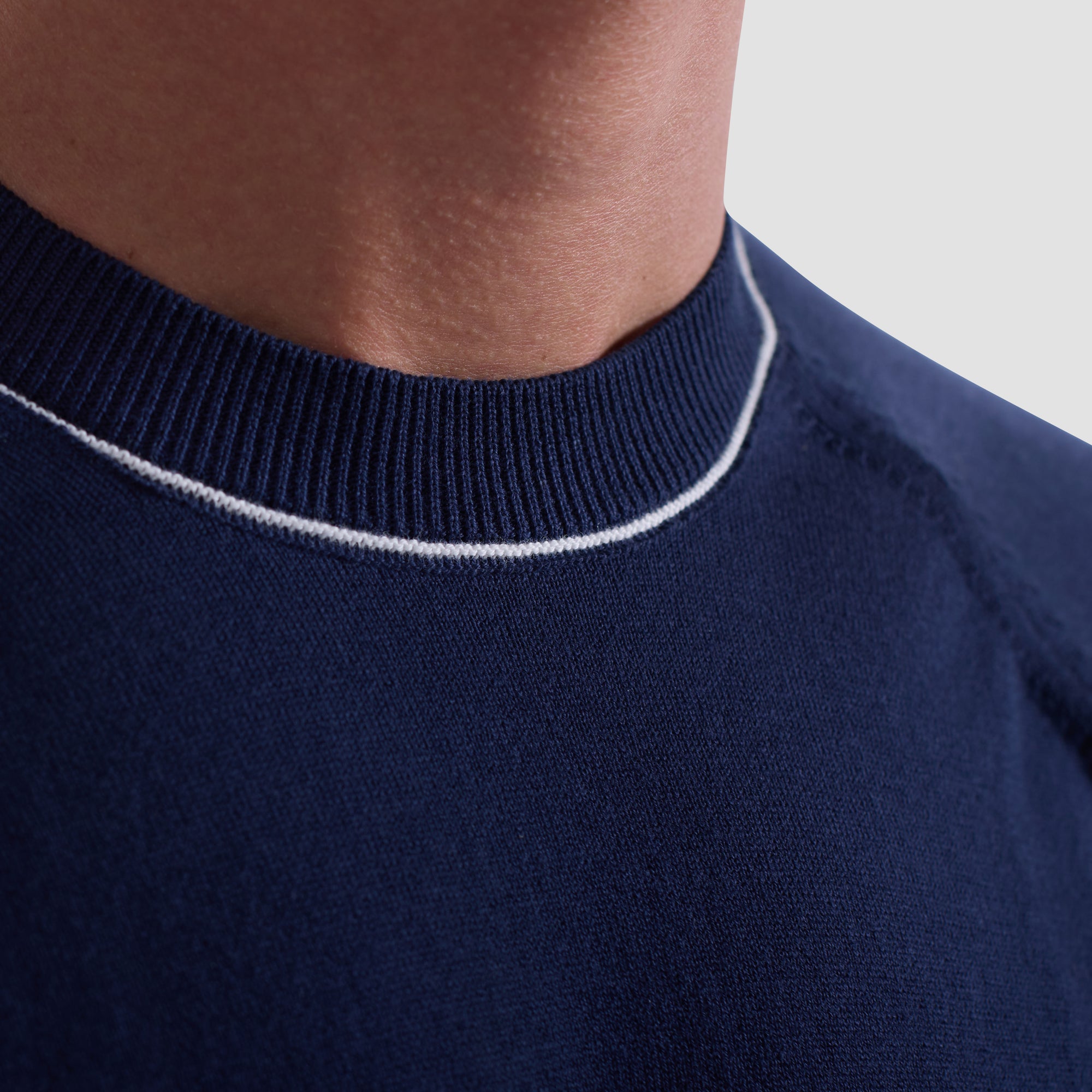 Solid Crewneck Sweater