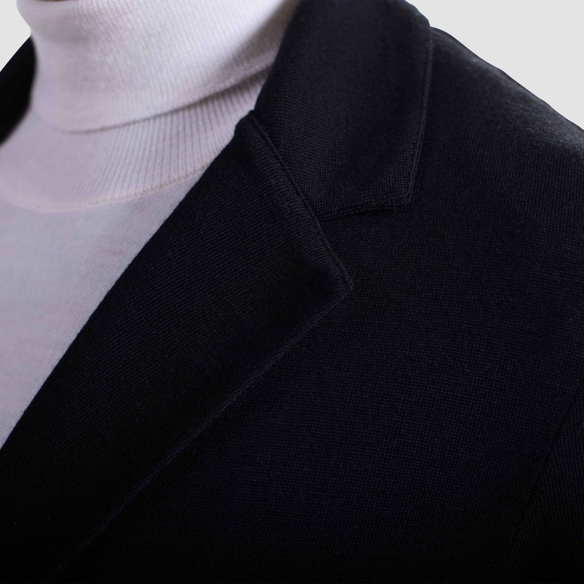 Double-Breasted Blazer Sweater