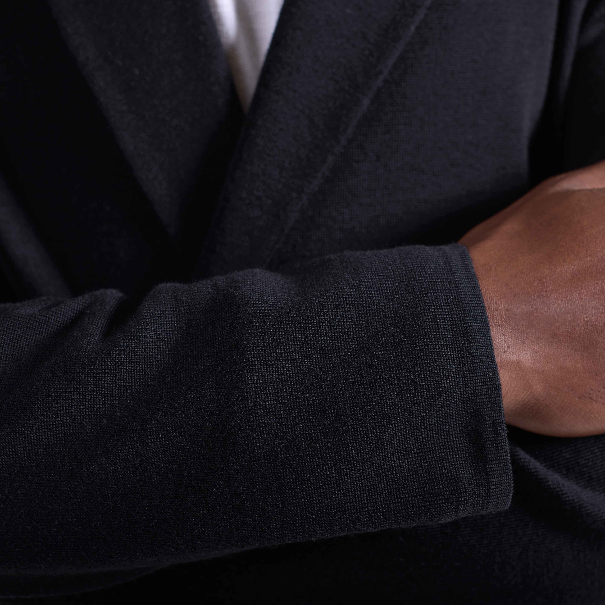 Double-Breasted Blazer Sweater