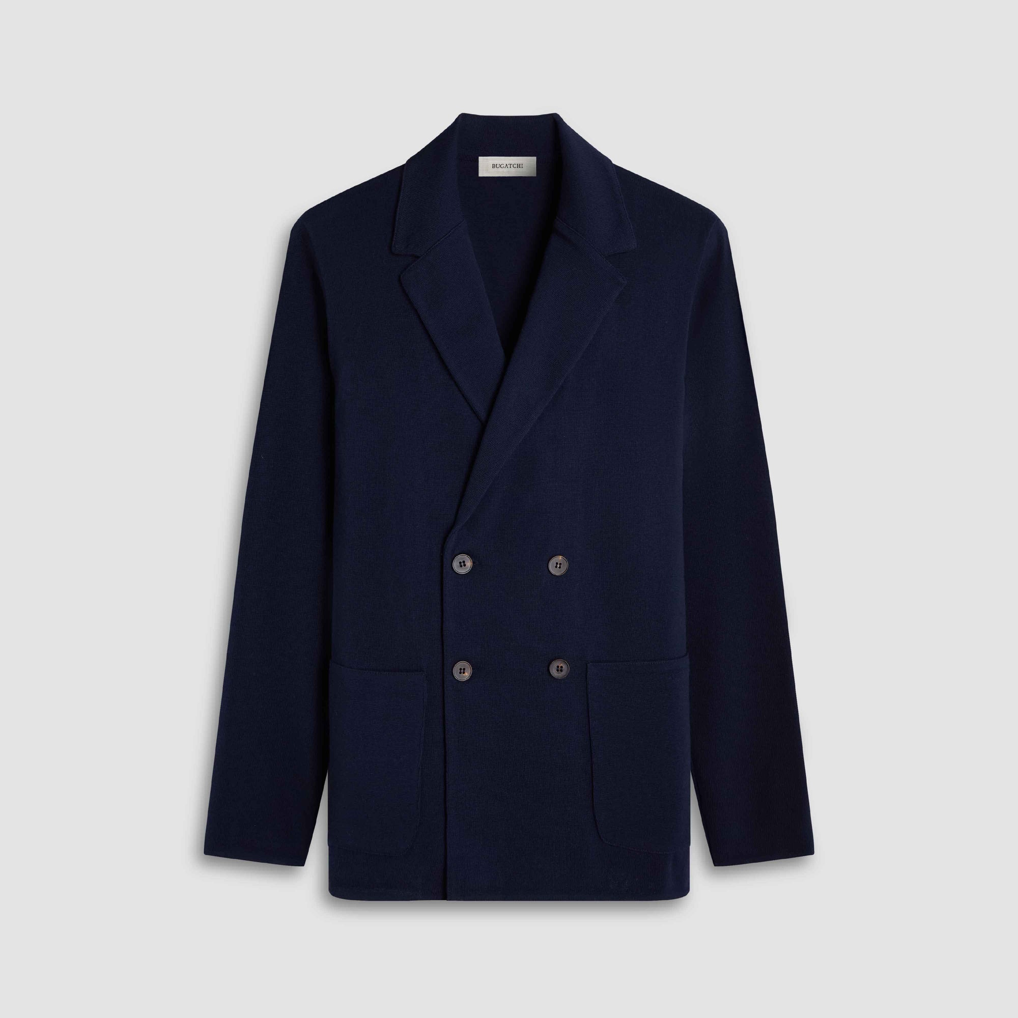 Double-Breasted Blazer Sweater