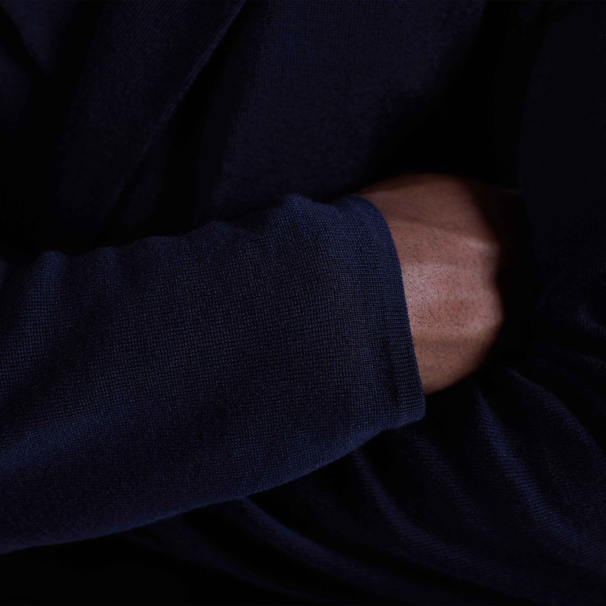 Double-Breasted Blazer Sweater