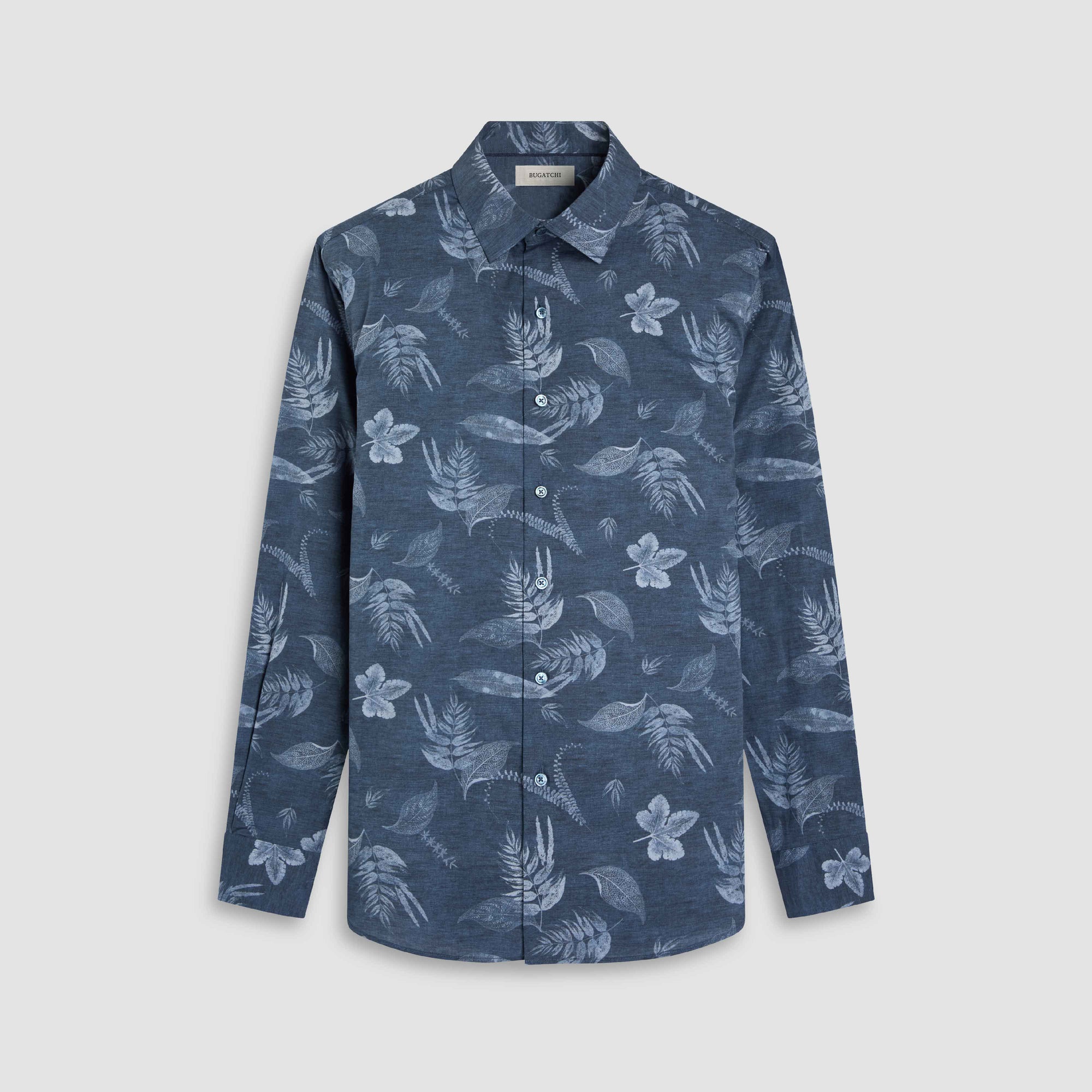Julian Leaf Print Shirt