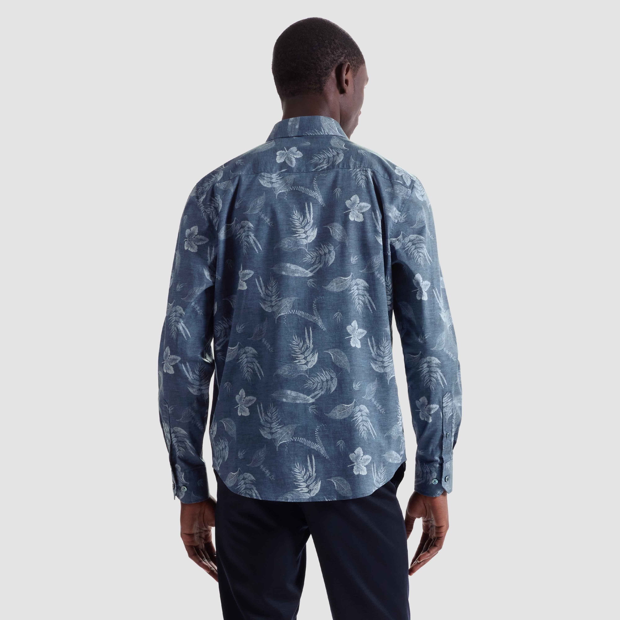 Julian Leaf Print Shirt