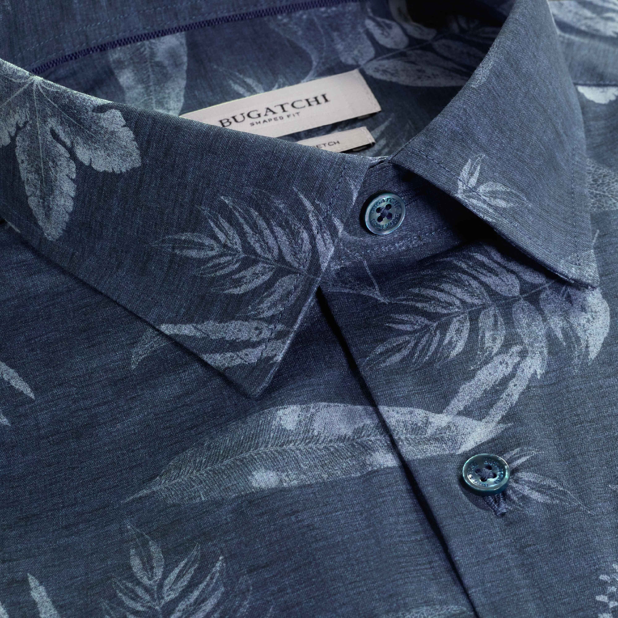 Julian Leaf Print Shirt