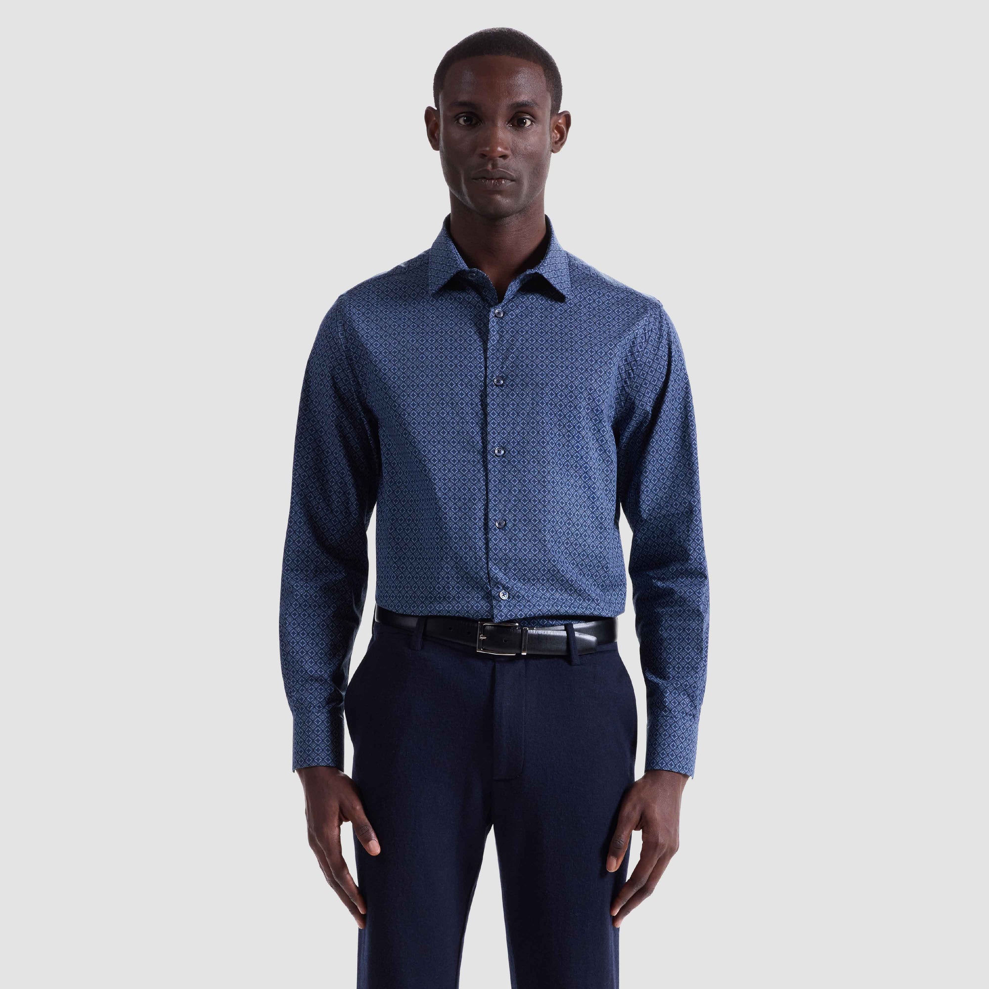 Julian Mosaic Print Shirt