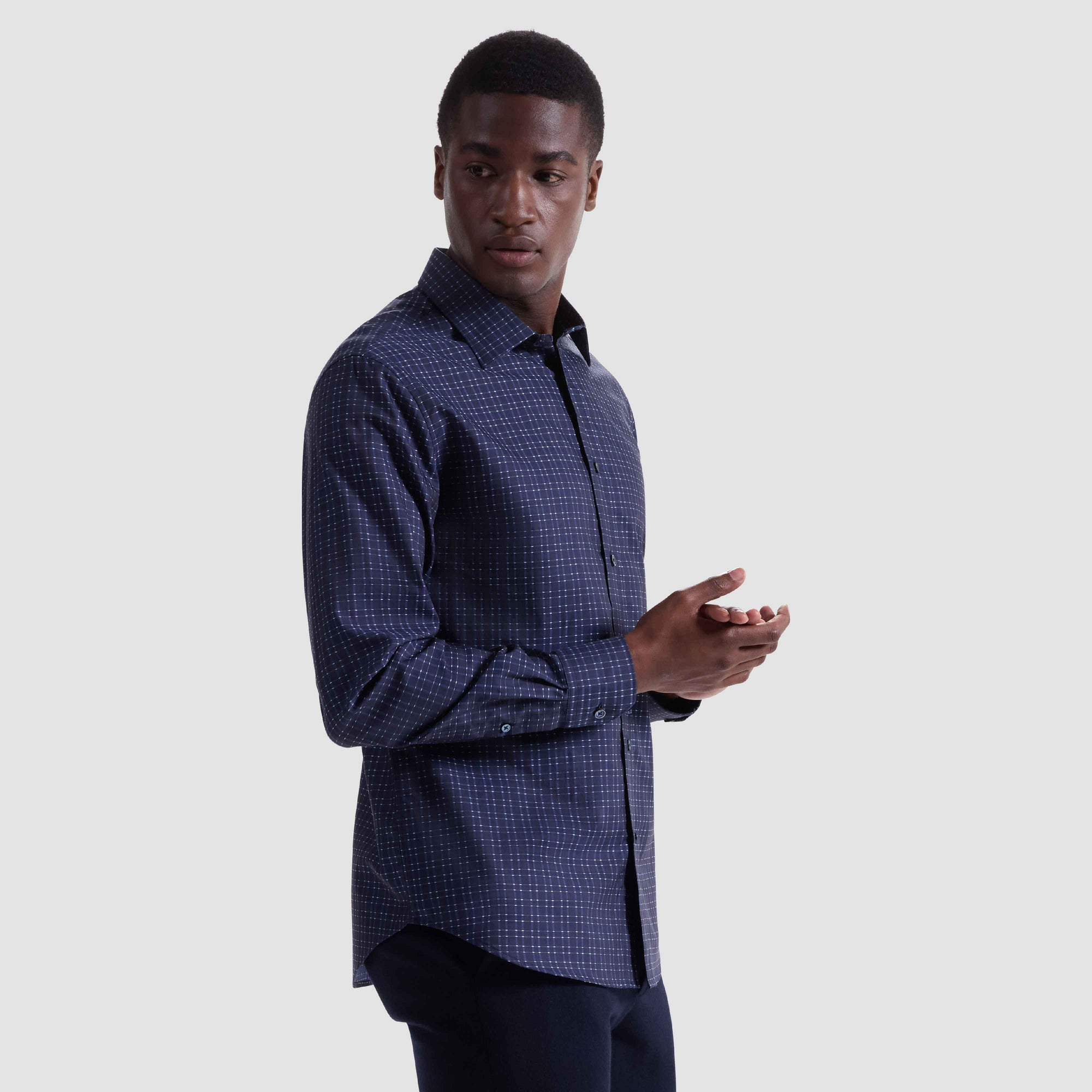 Julian Windowpane Shirt