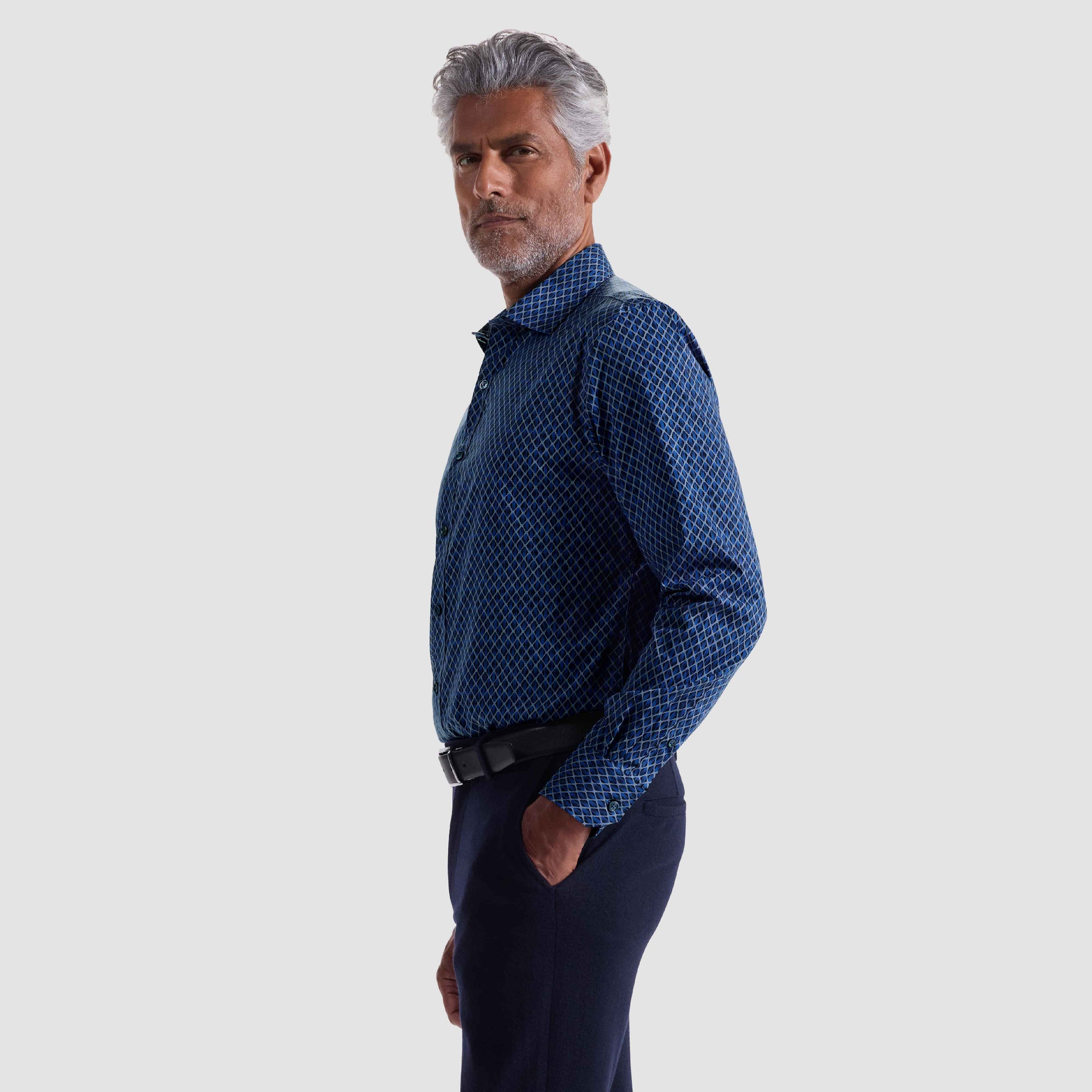 Axel Diamond Lattice Shirt