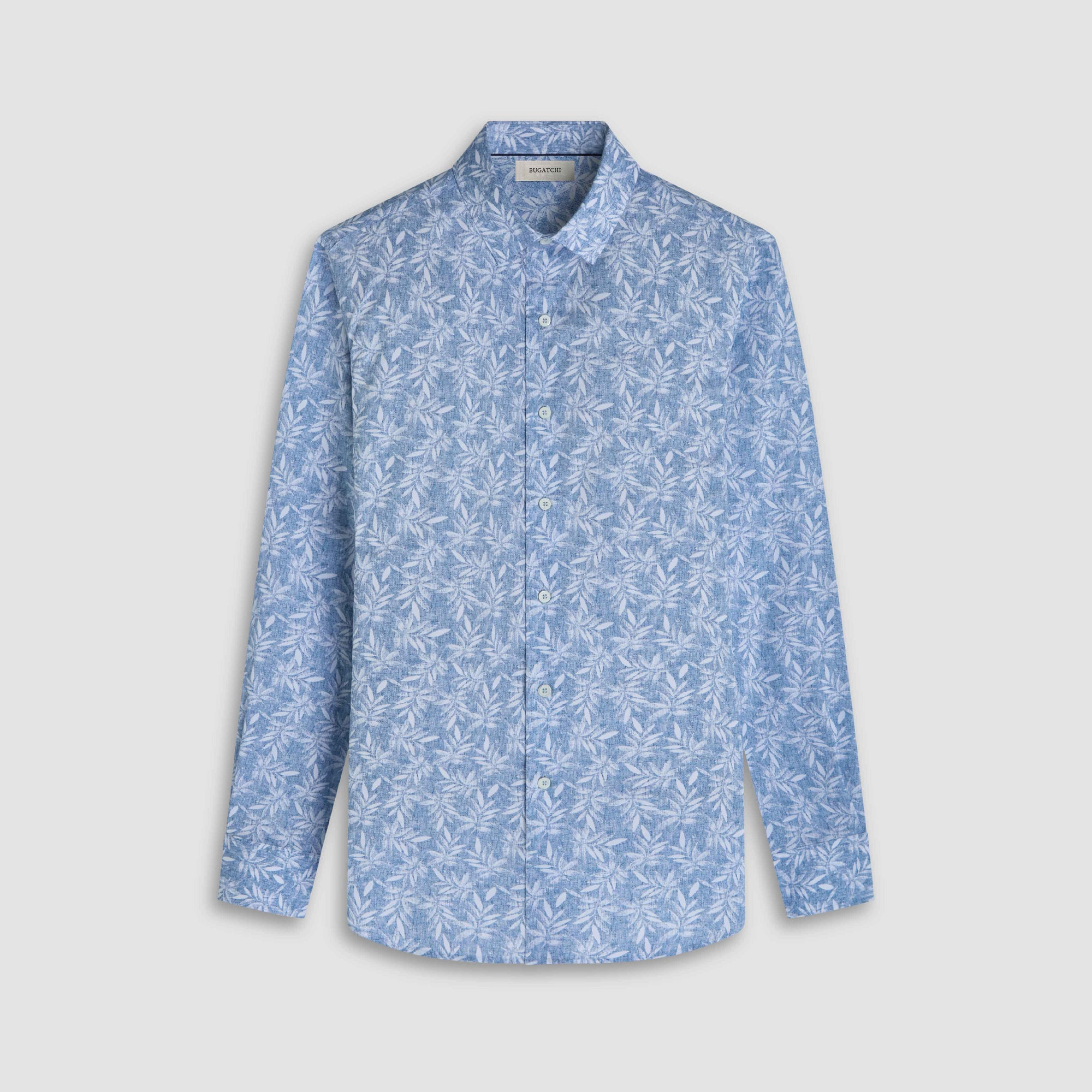 Julian Leaf Print Shirt