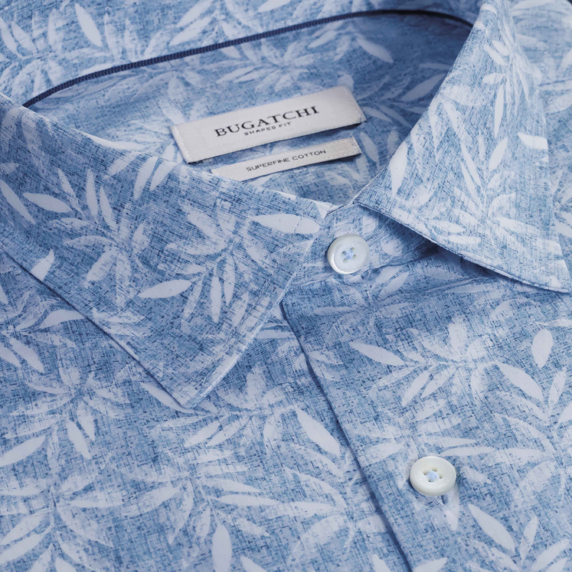 Julian Leaf Print Shirt