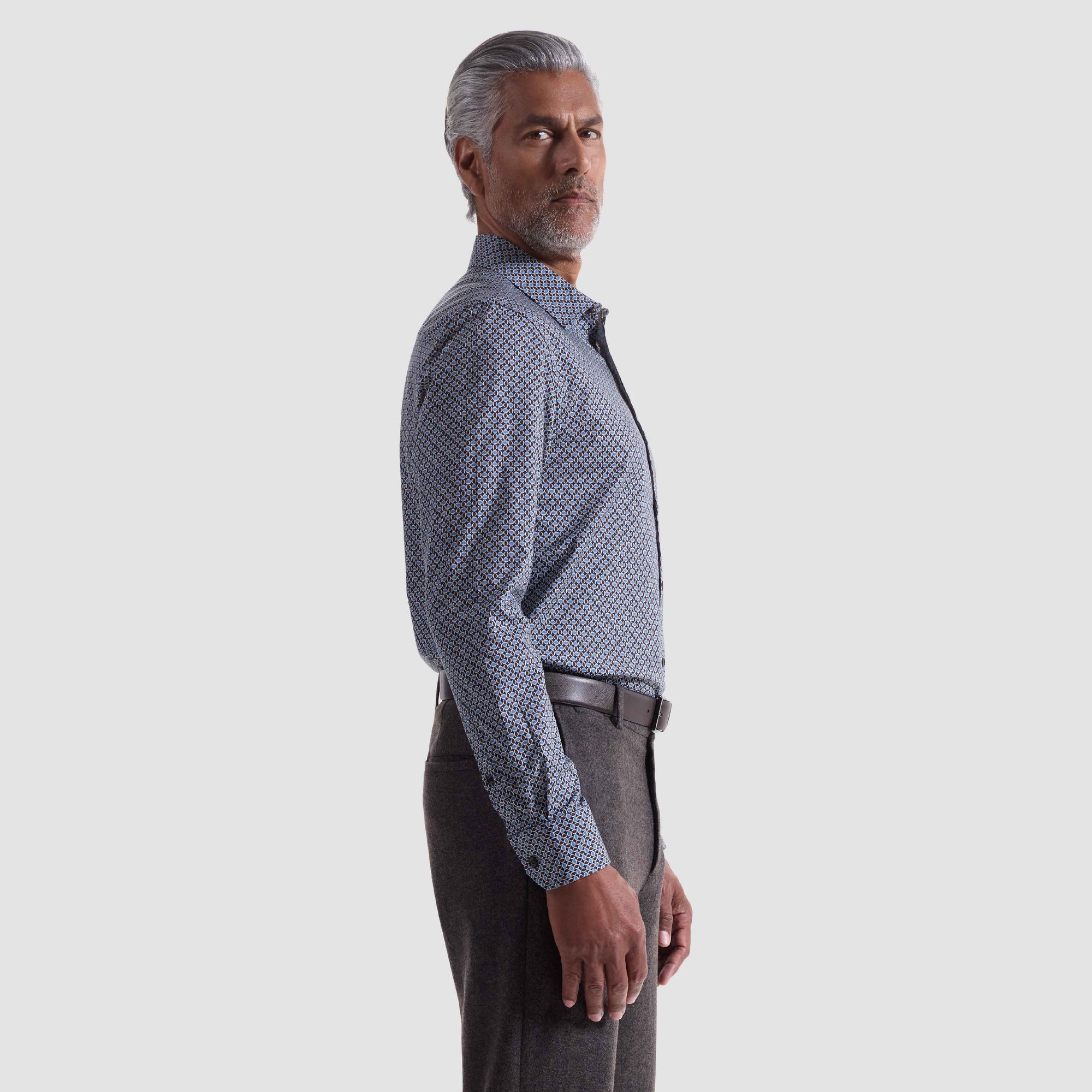 Julian Retro Geometric Shirt