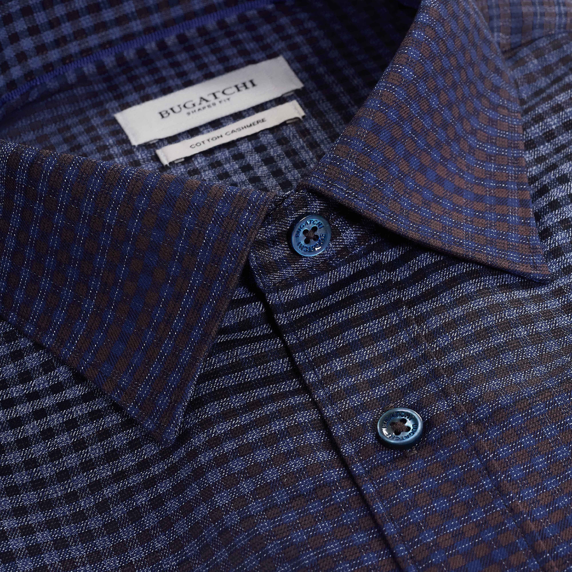 Julian Gradient Check Shirt