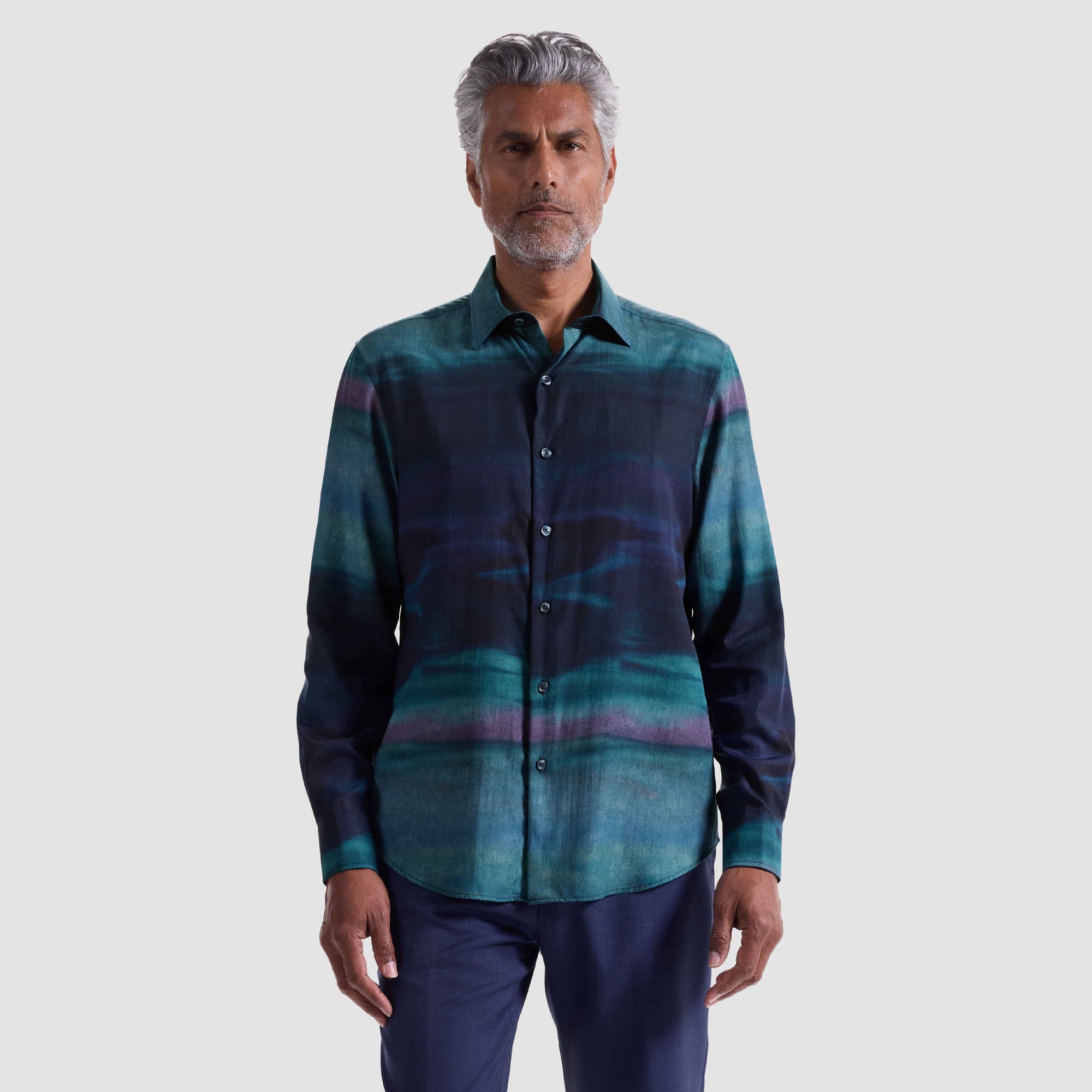 Julian Gradient Abstract Shirt