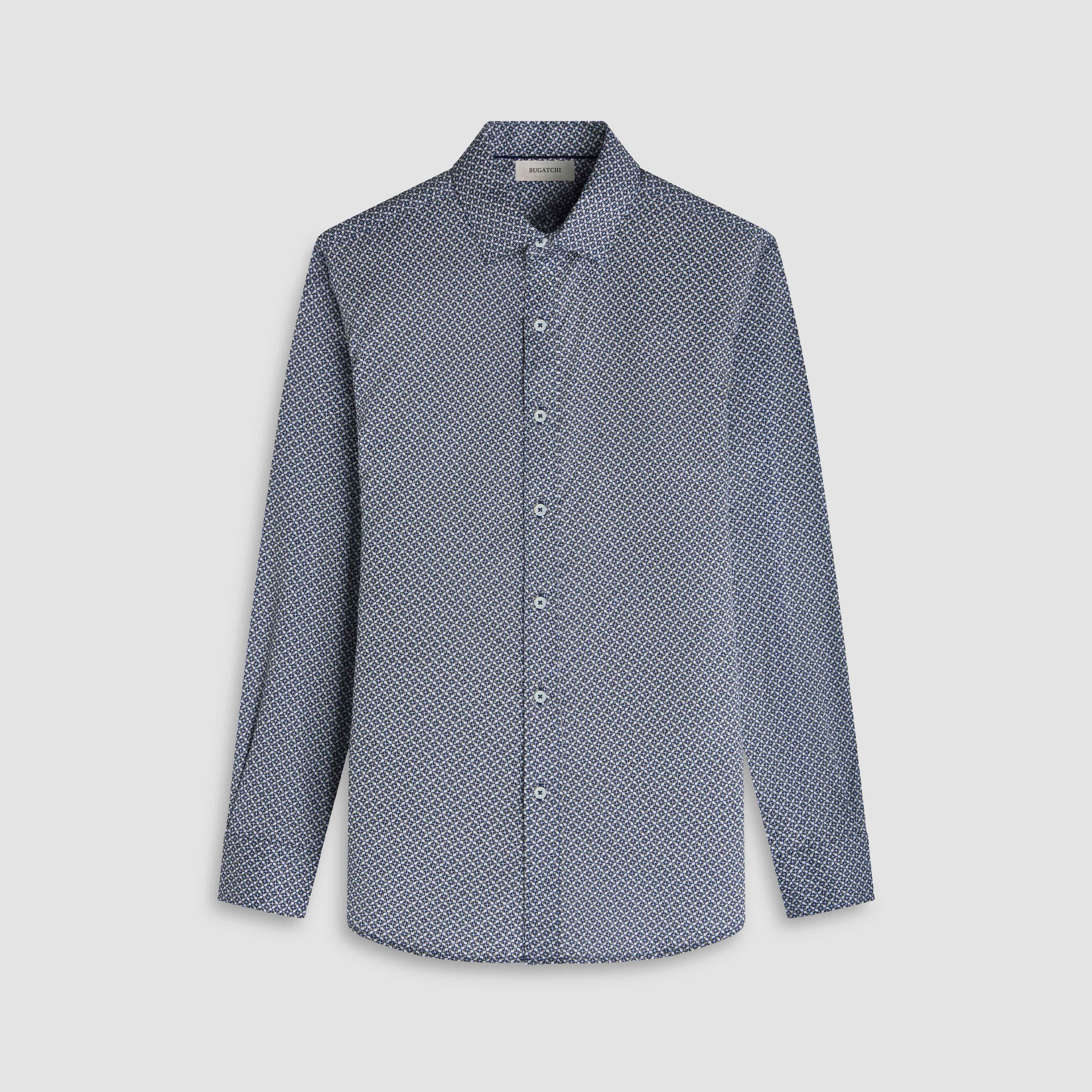 Axel Geometric Shirt – BUGATCHI