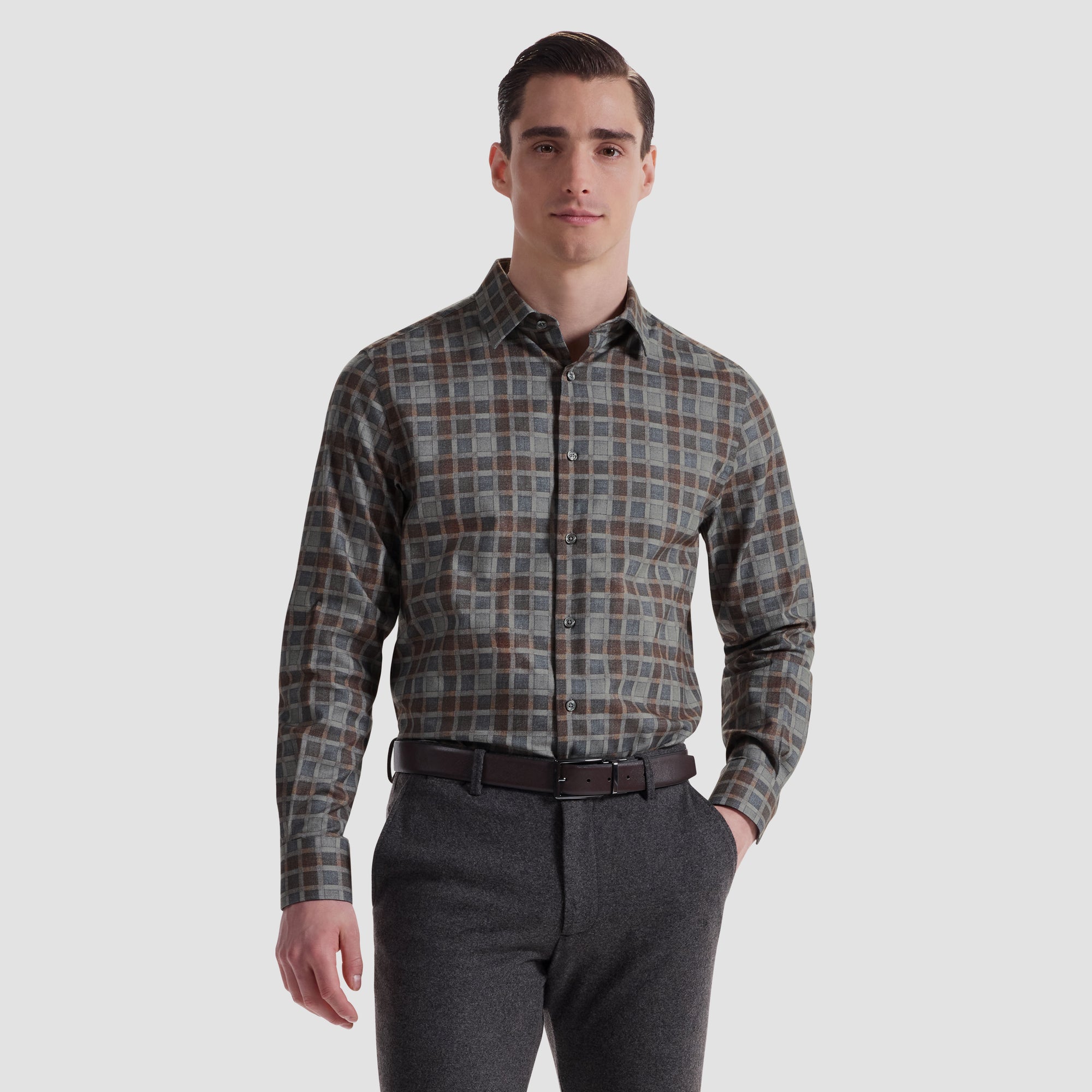 Julian Windowpane Shirt