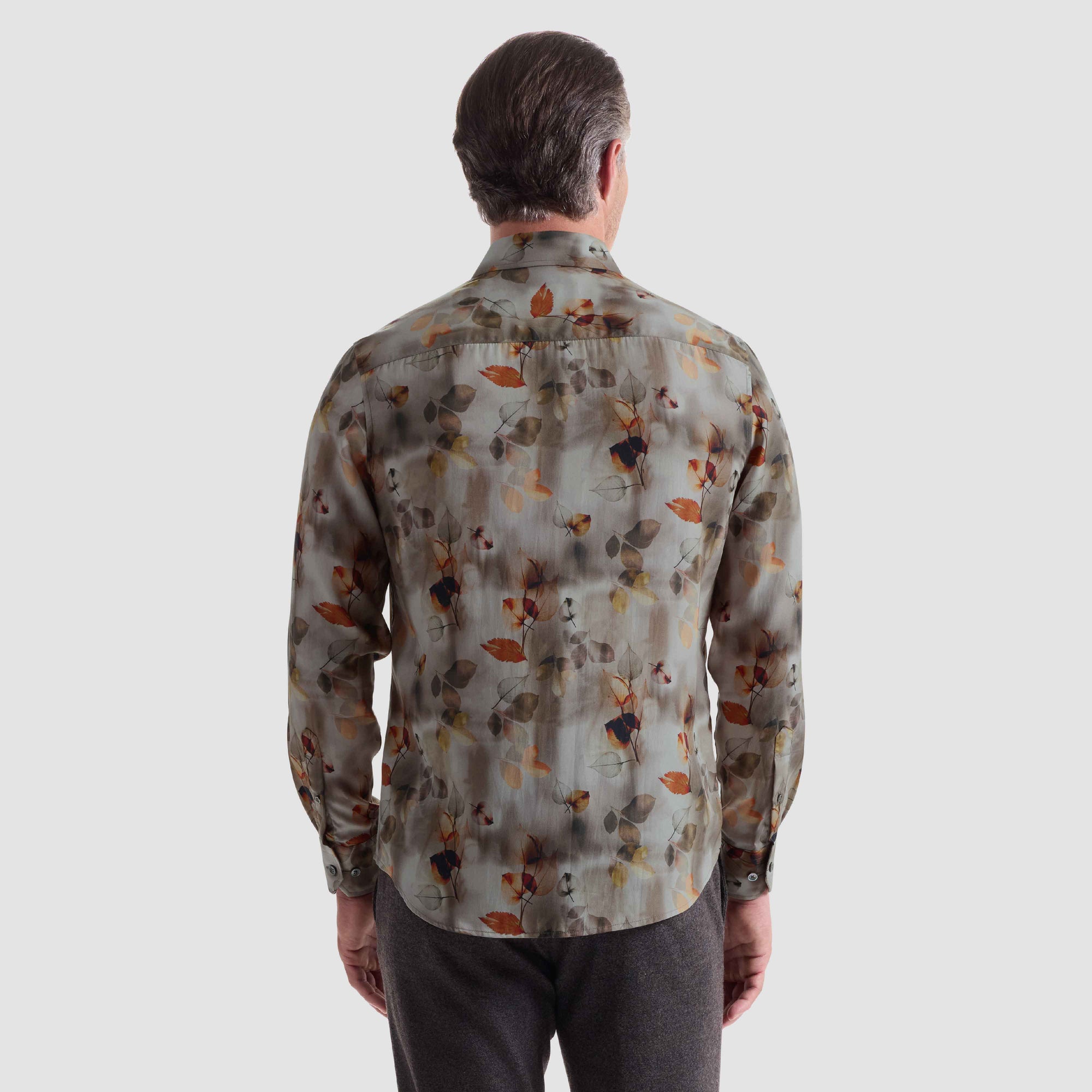 Julian Leaf Print Shirt