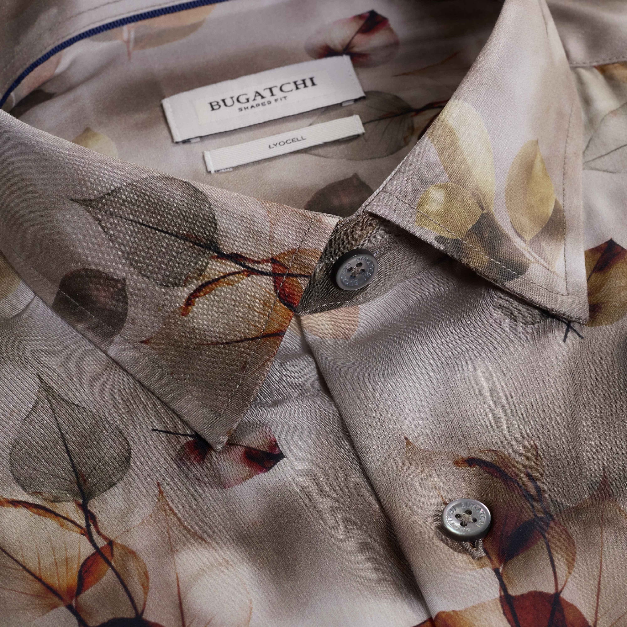 Julian Leaf Print Shirt