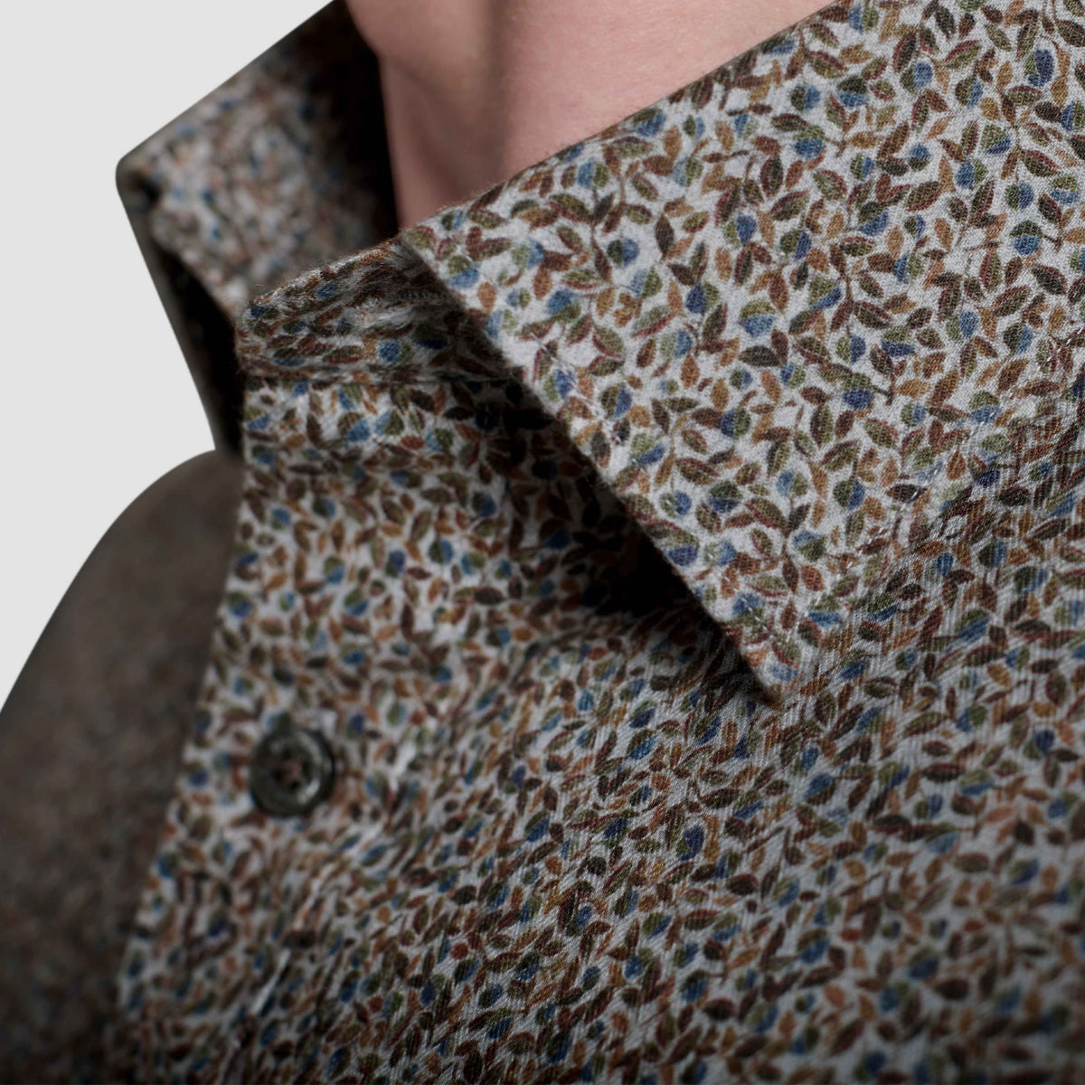 Julian Leaf Print Shirt