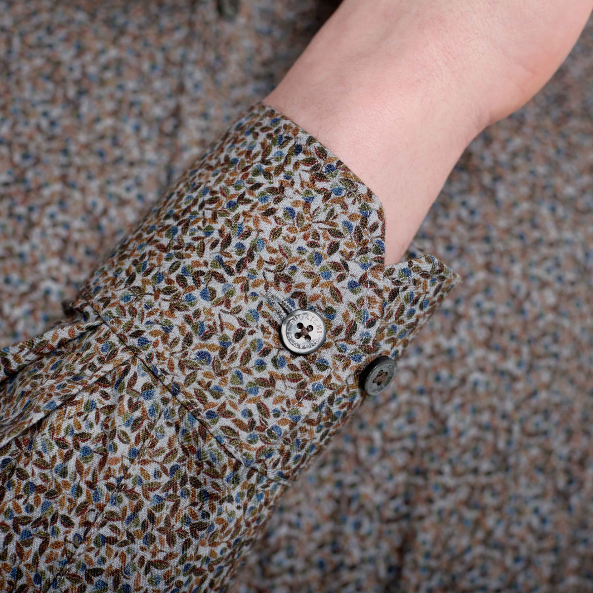 Julian Leaf Print Shirt