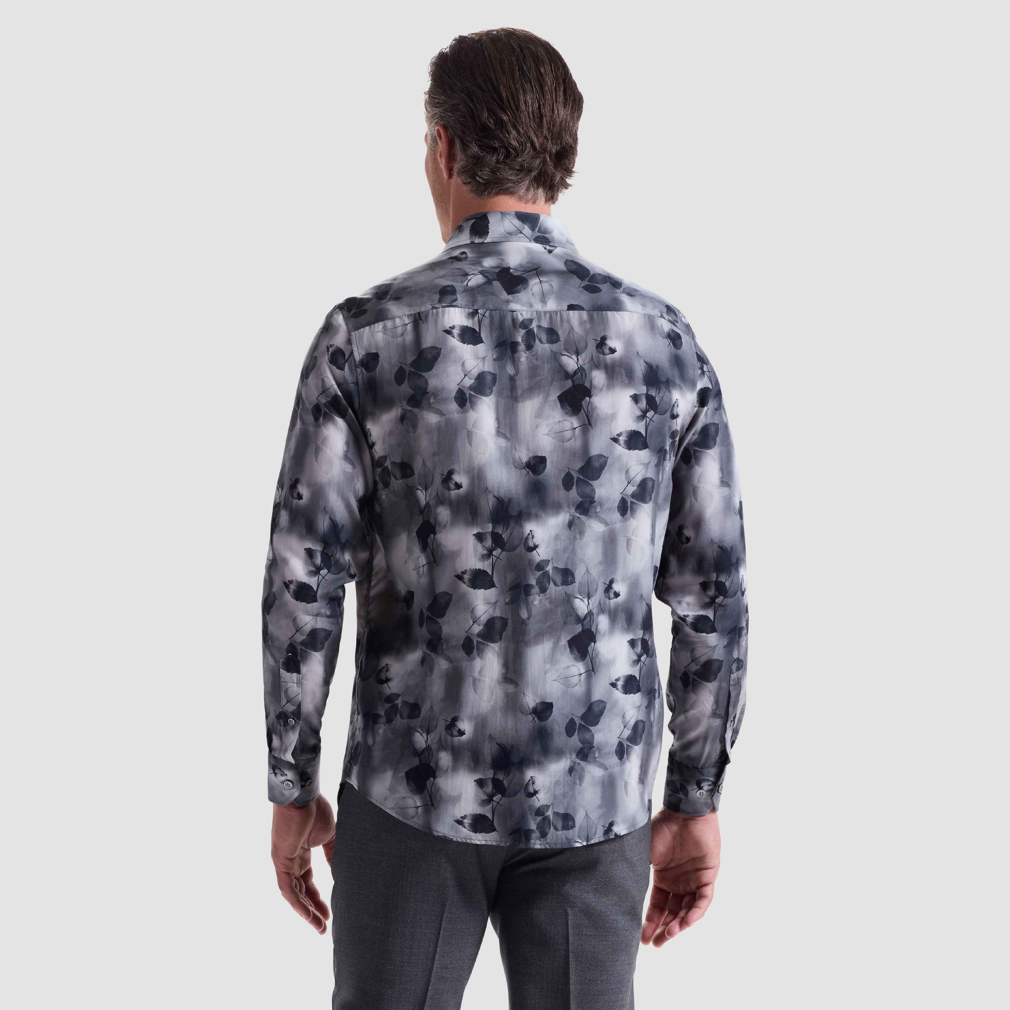 Julian Leaf Print Shirt