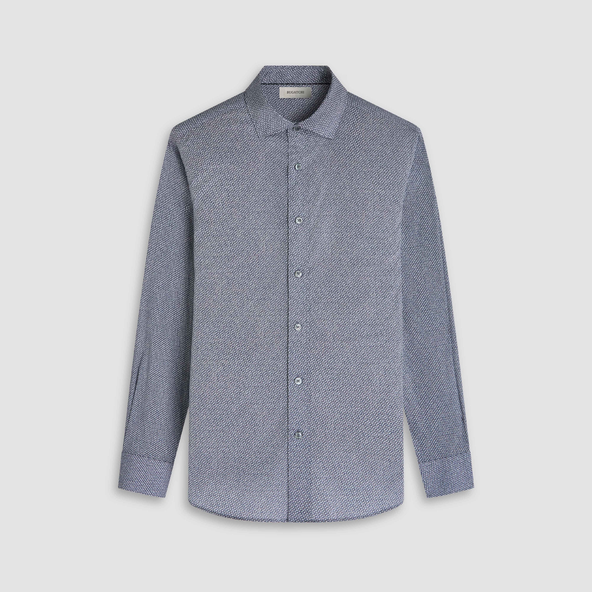 Axel Leaf Print Shirt