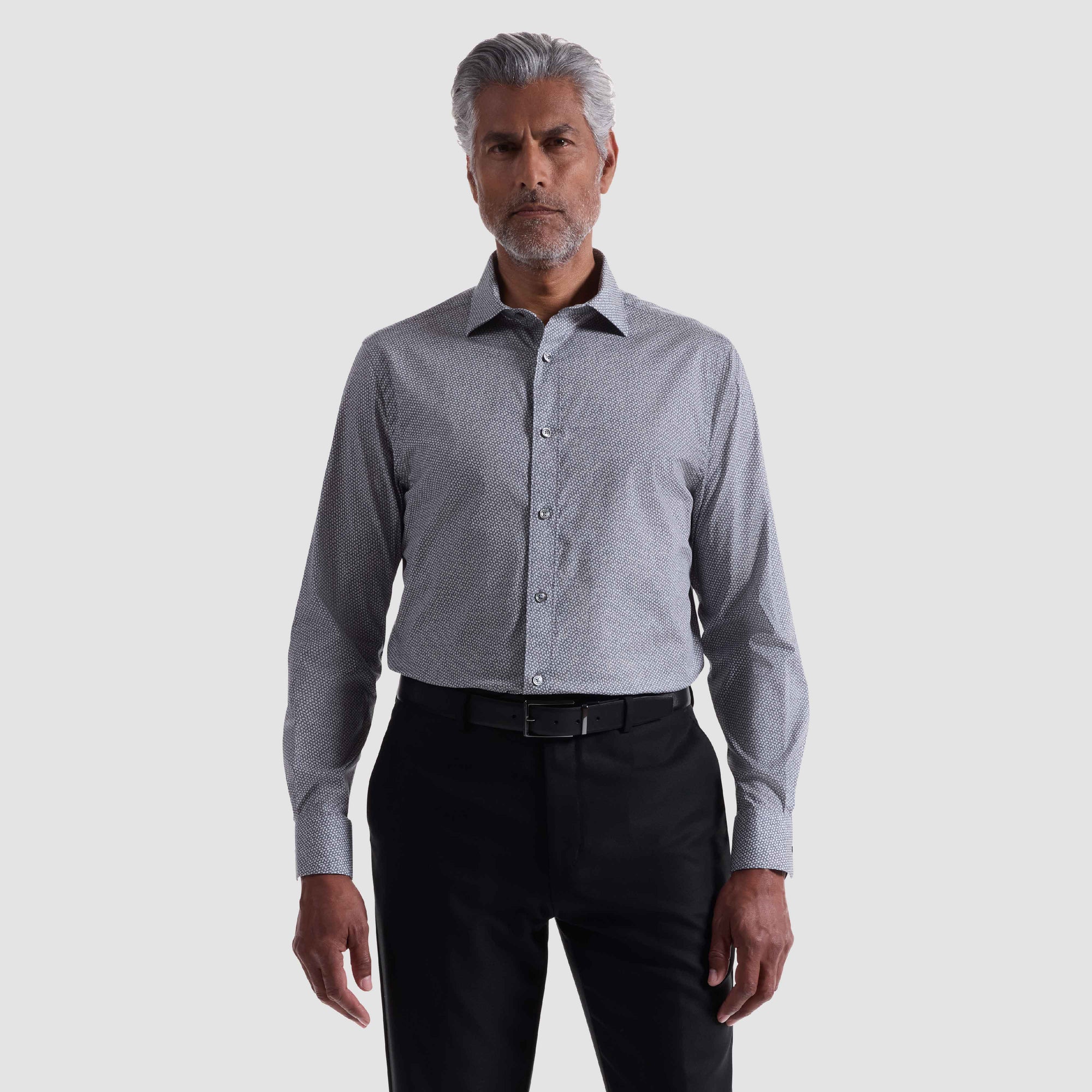 Axel Leaf Print Shirt