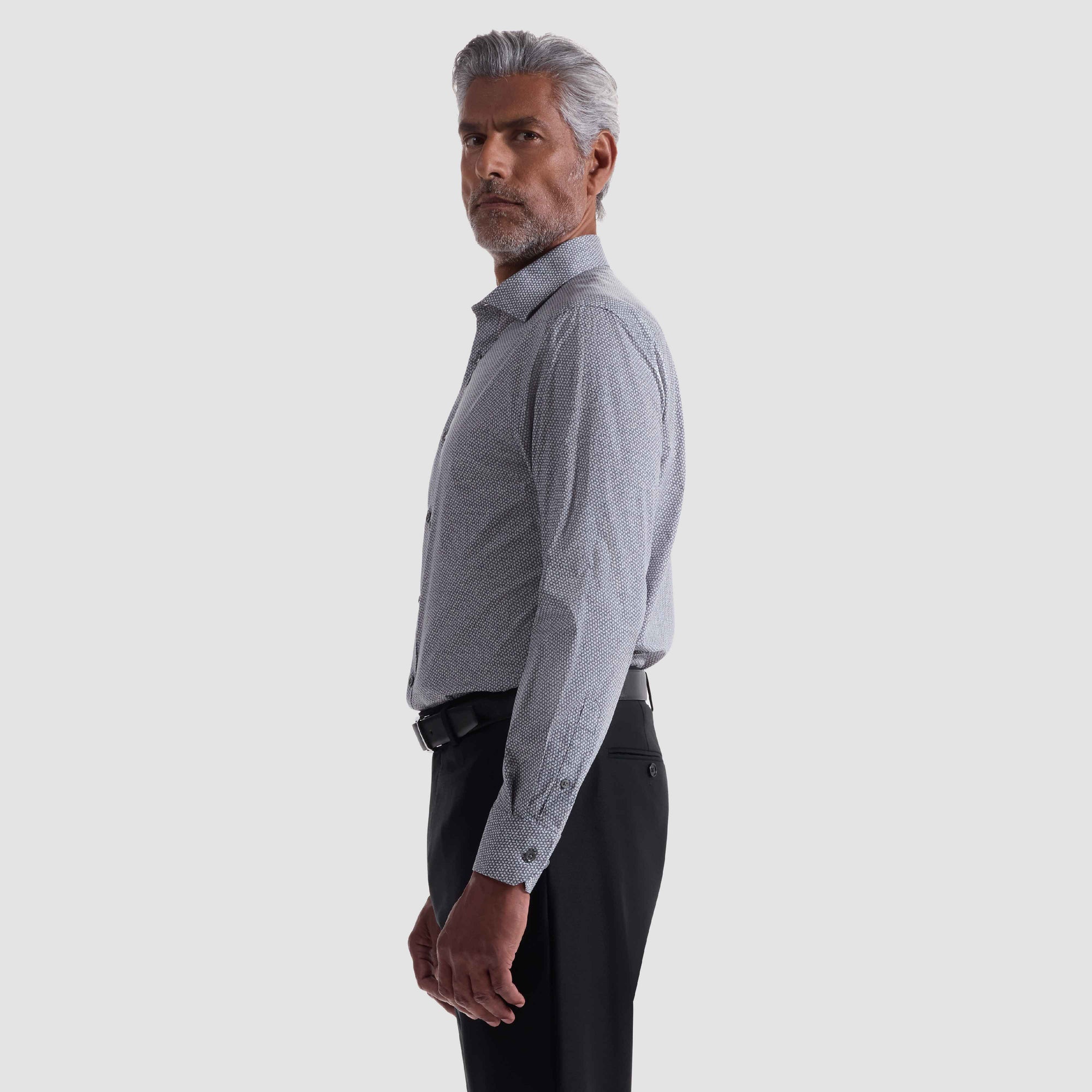Axel Leaf Print Shirt