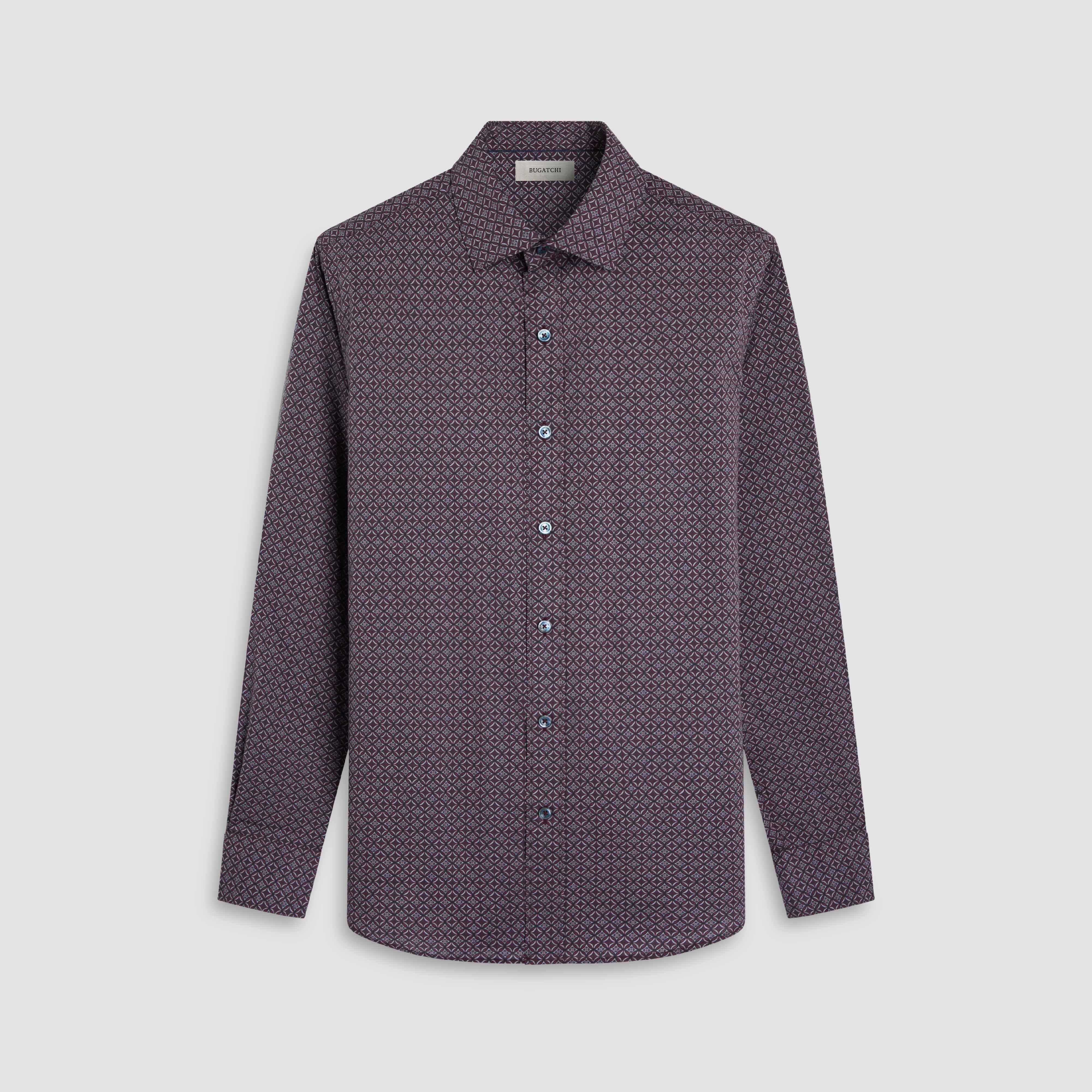 Axel Geometric Shirt – BUGATCHI