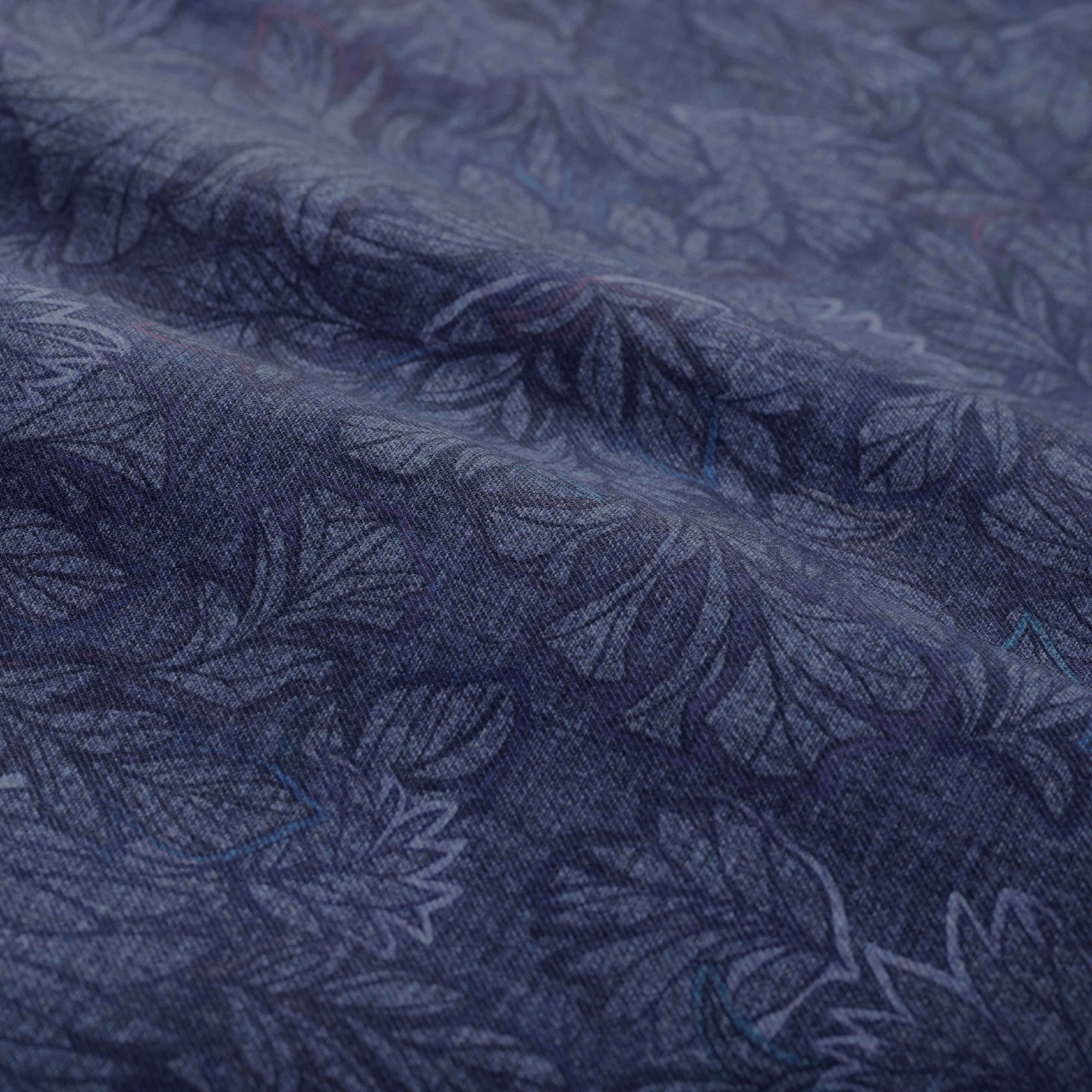Alvin Leaf Print Shirt