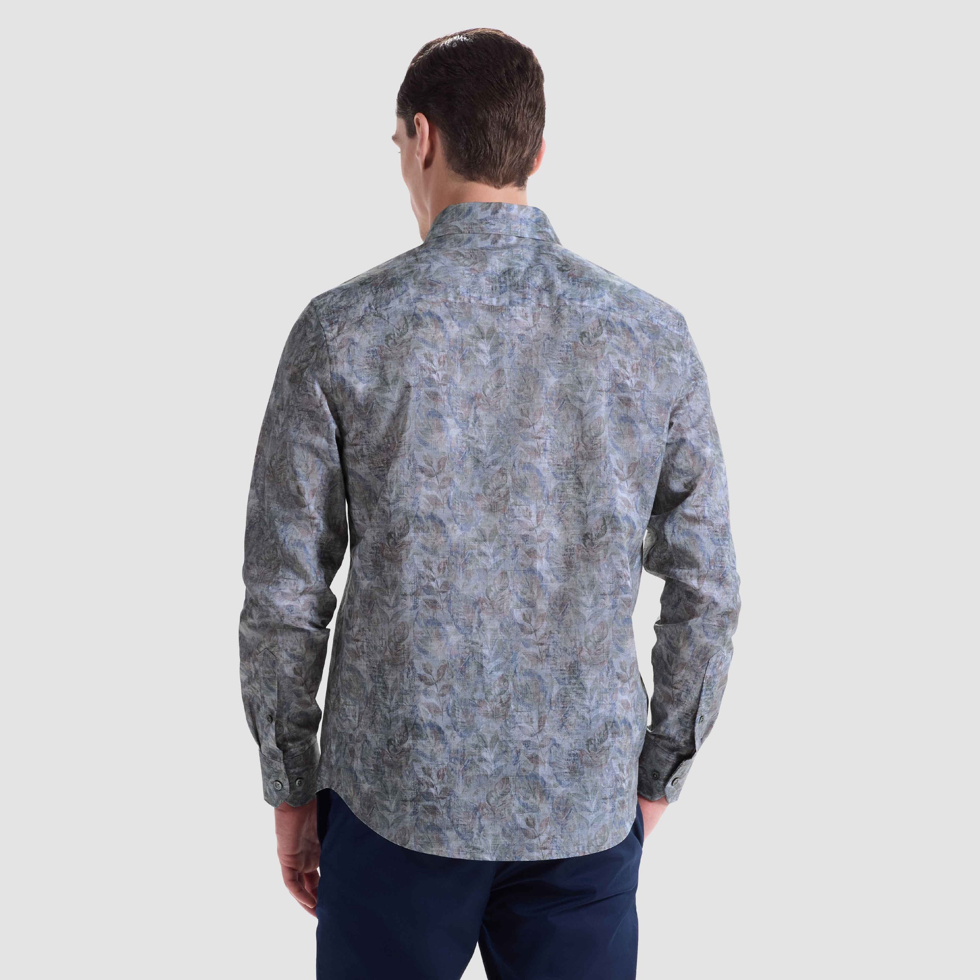 Julian Leaf Print Shirt