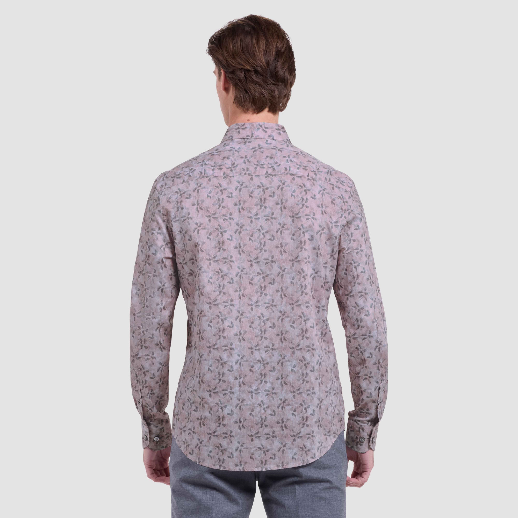 Julian Leaf Print Shirt