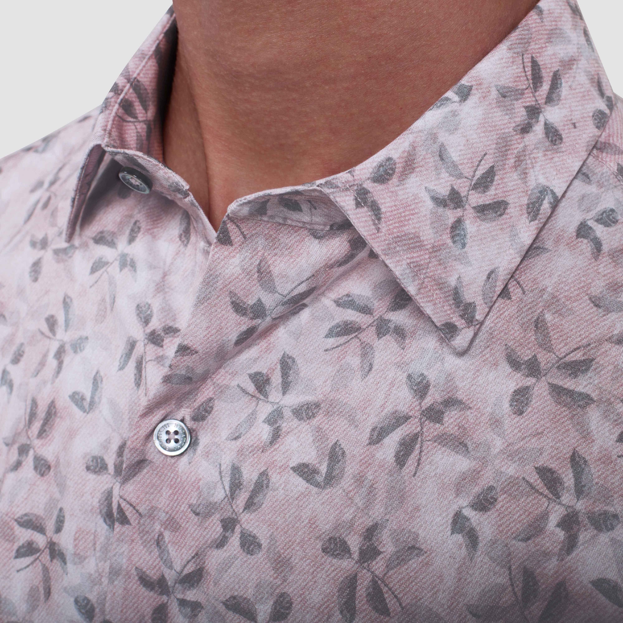 Julian Leaf Print Shirt