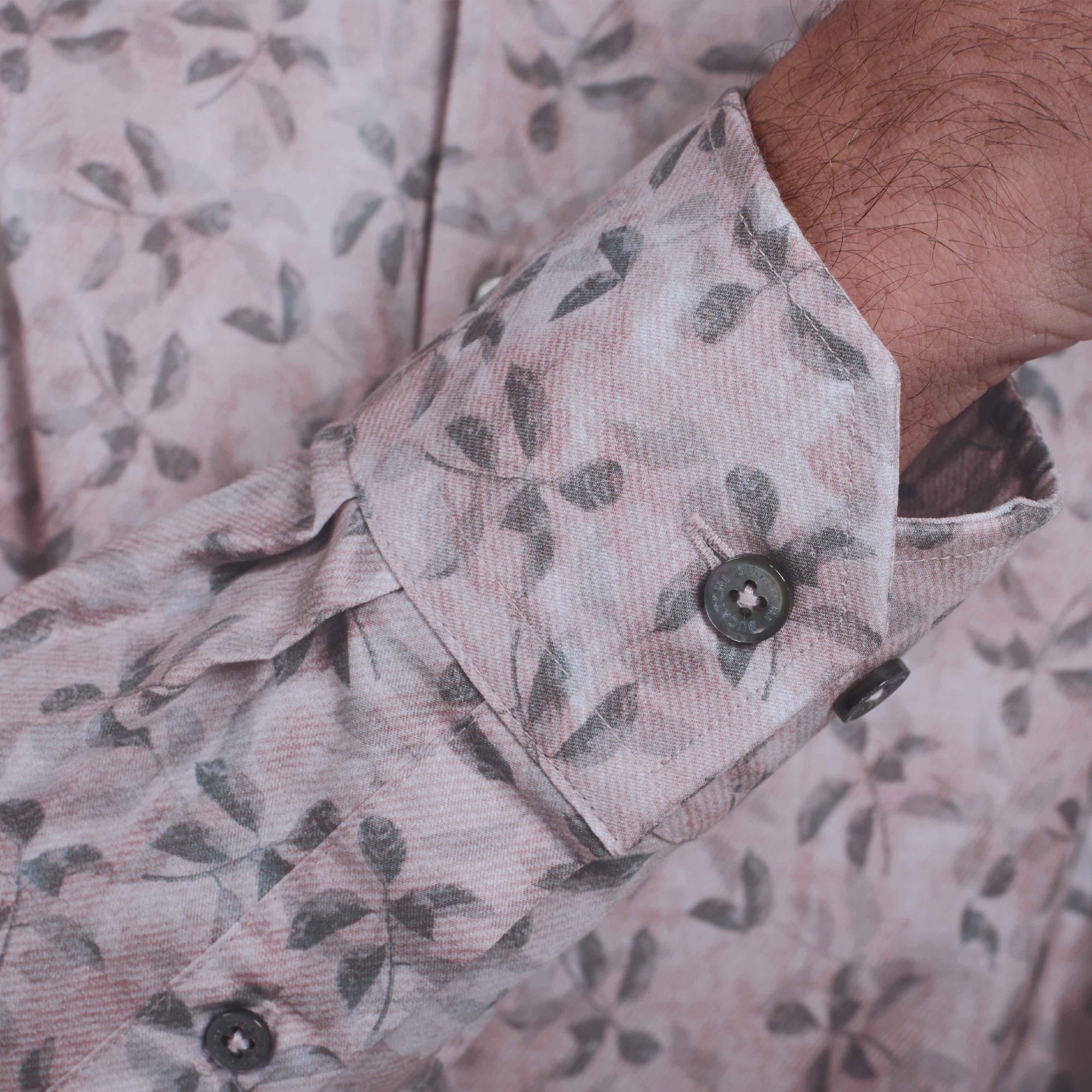 Julian Leaf Print Shirt