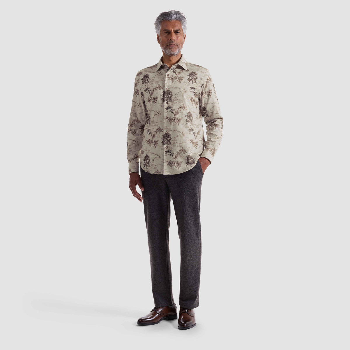 Julian Nature Toile de Jouy Shirt