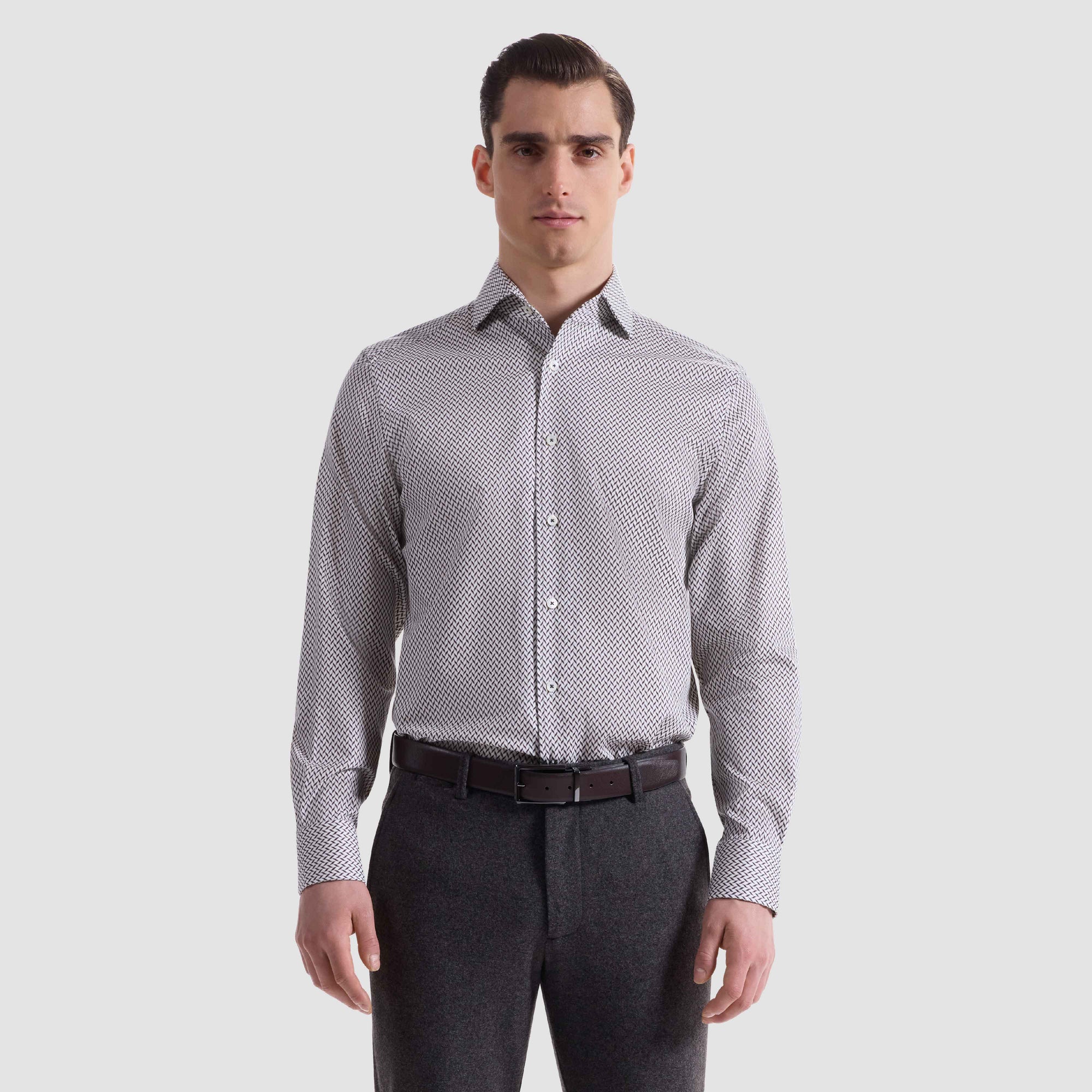 Alvin Herringbone Shirt
