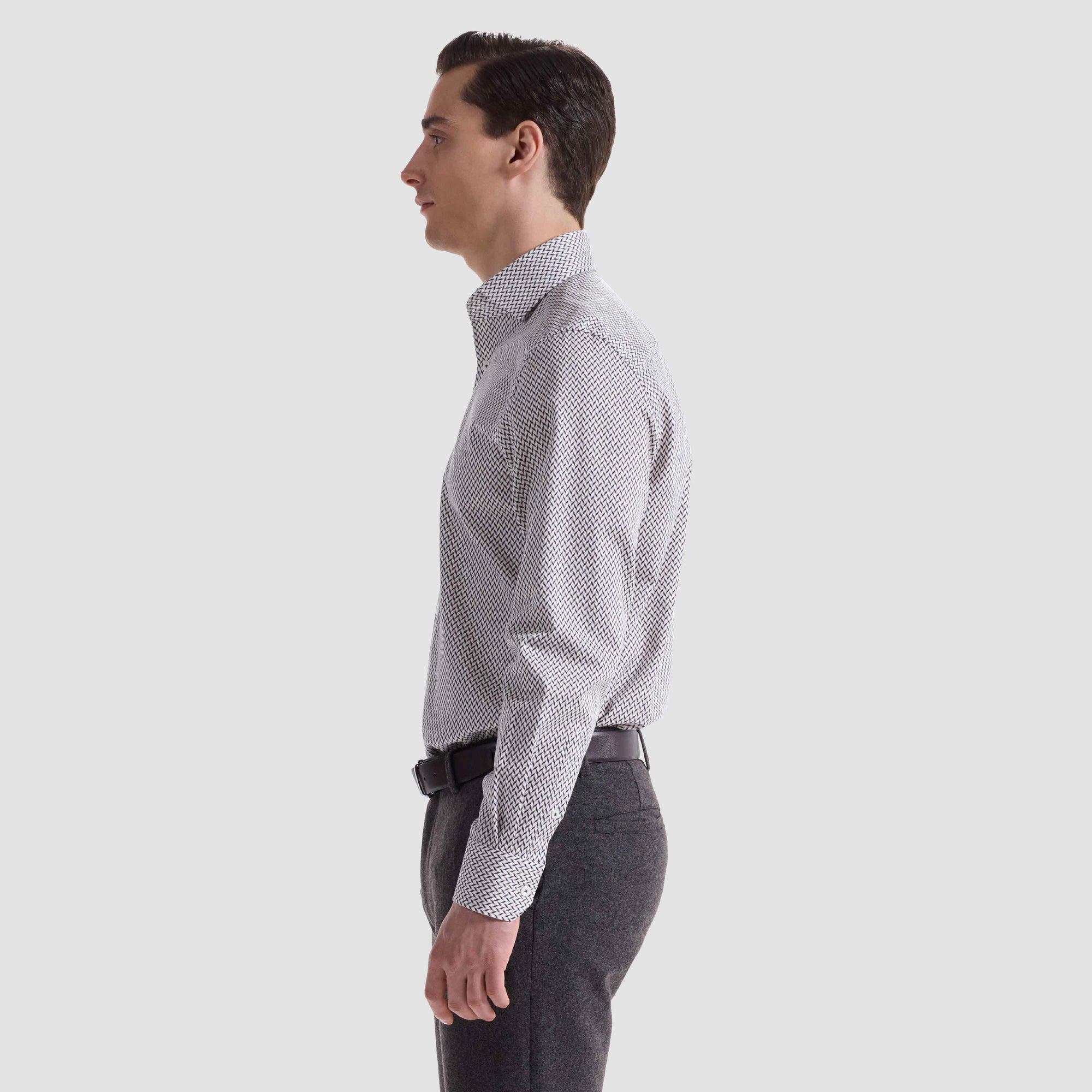Alvin Herringbone Shirt